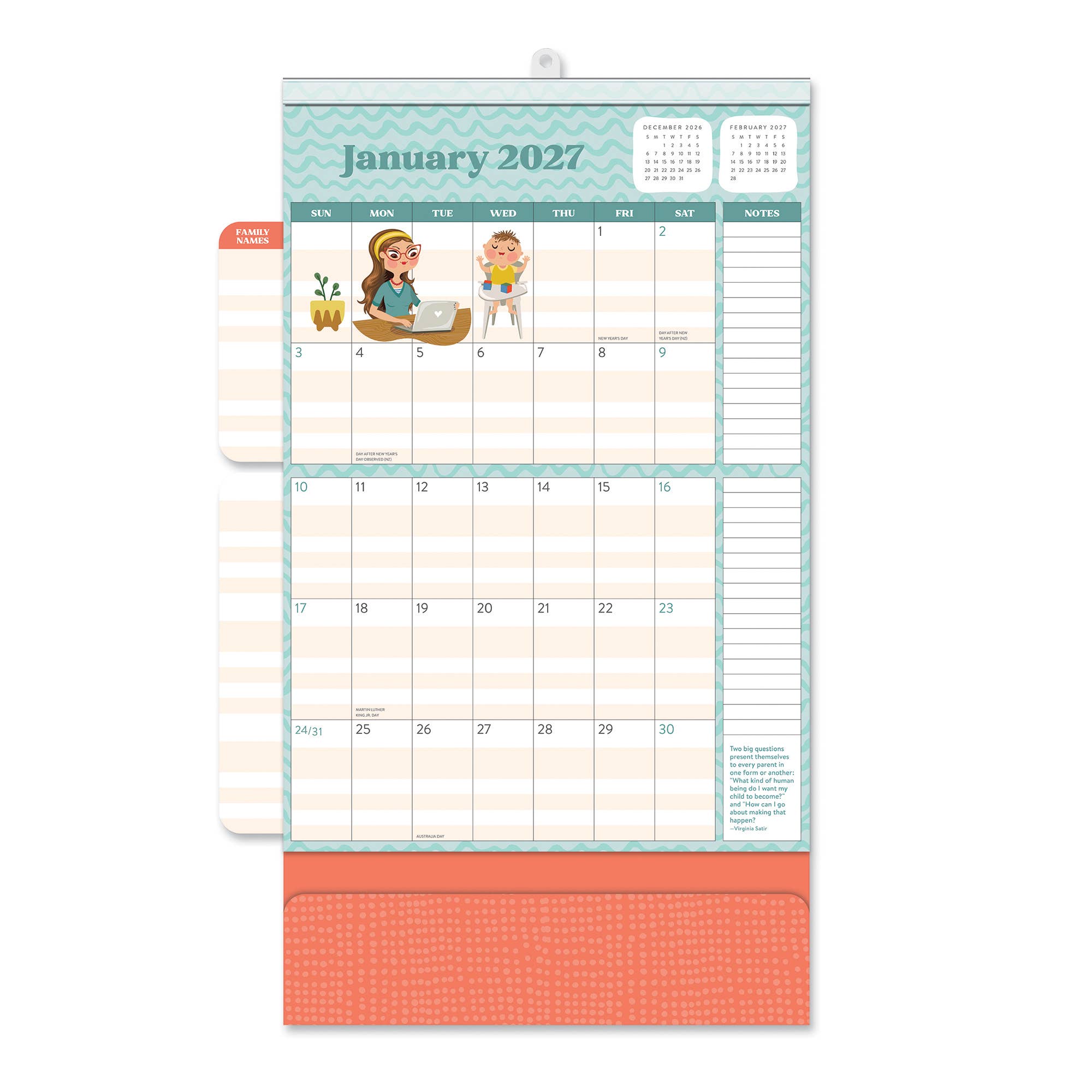 2027 Mom Do It All™ Wall Calendar