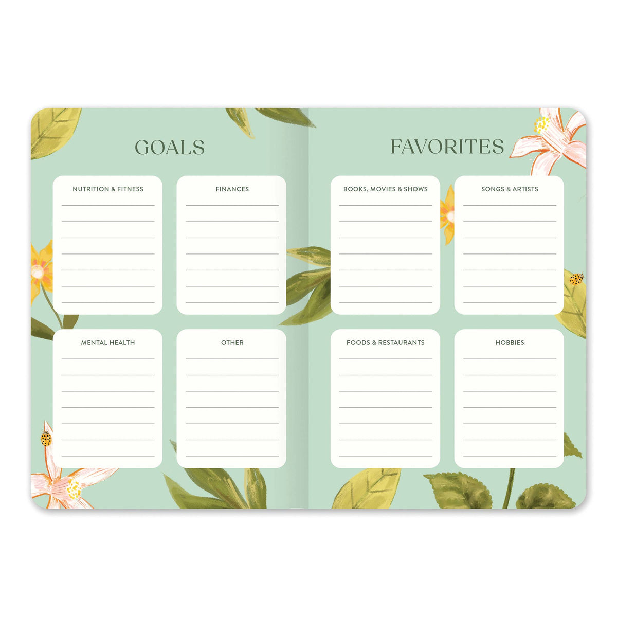 2027 Fruit & Flora Monthly Pocket Planner