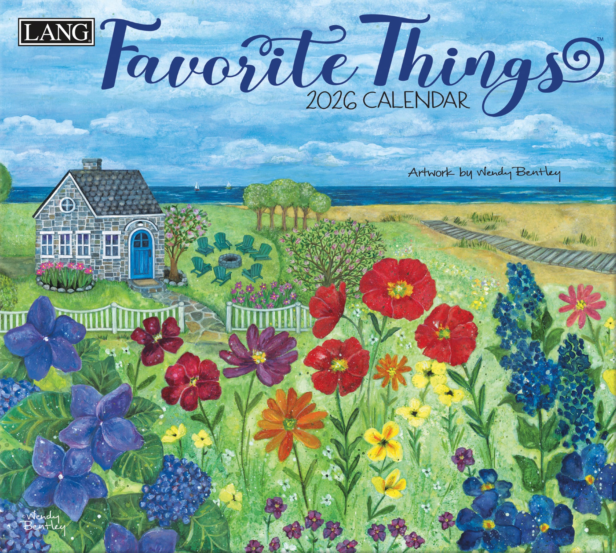 2026 LANG Favorite Things - Deluxe Wall Calendar