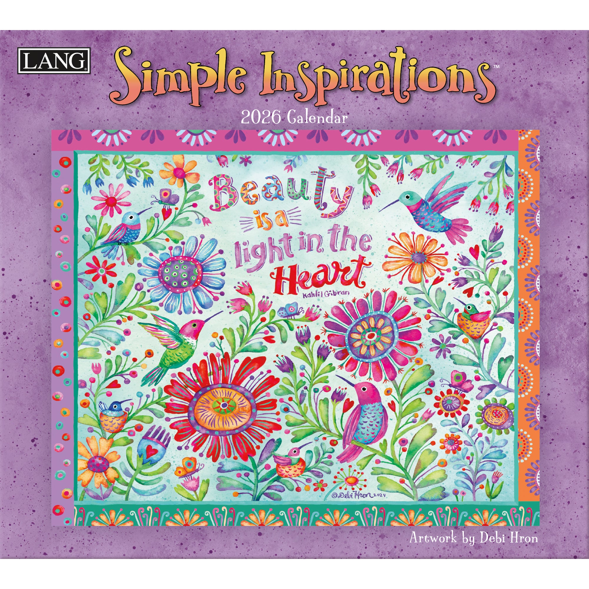 2026 LANG Simple Inspirations™ - Deluxe Wall Calendar