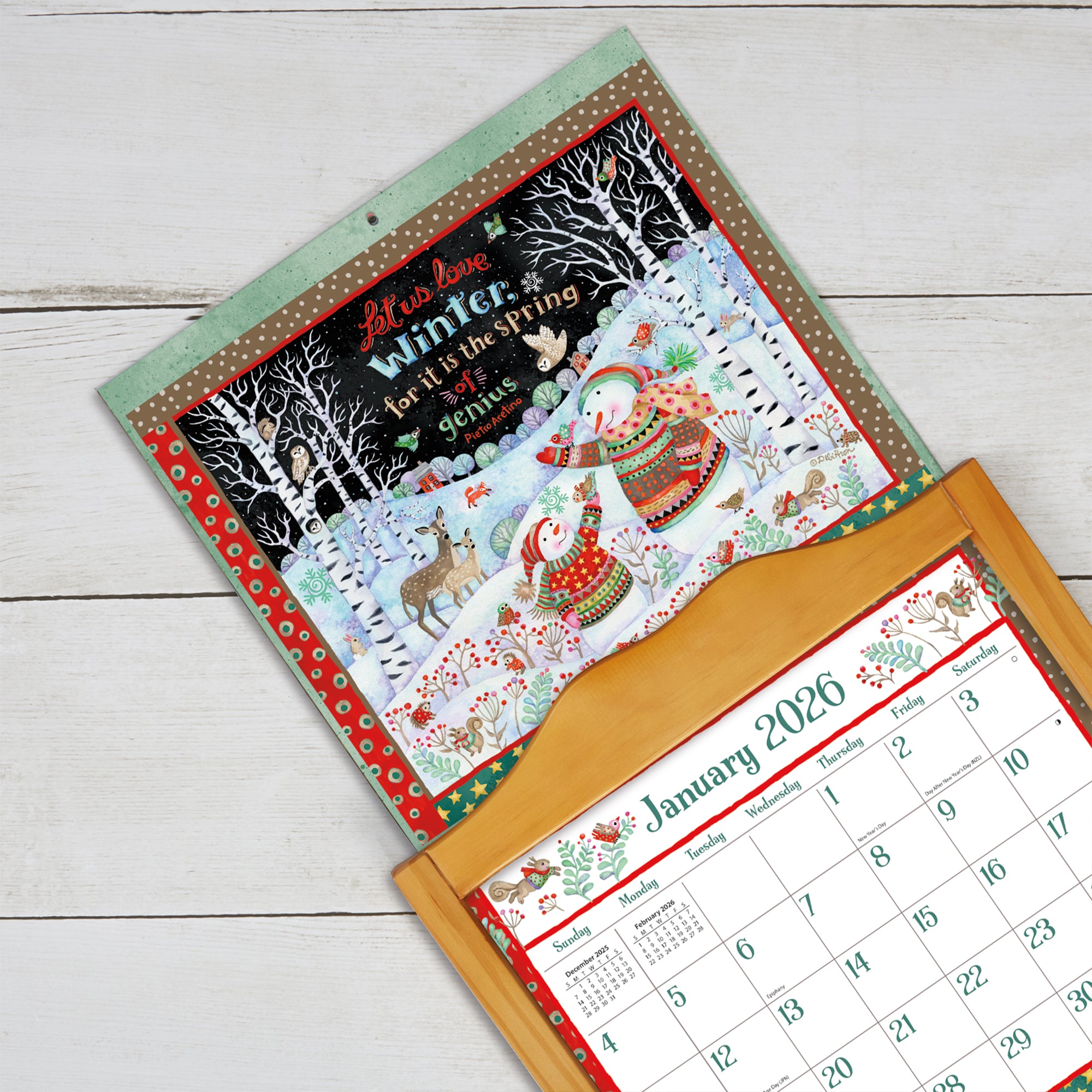 2026 LANG Simple Inspirations™ - Deluxe Wall Calendar