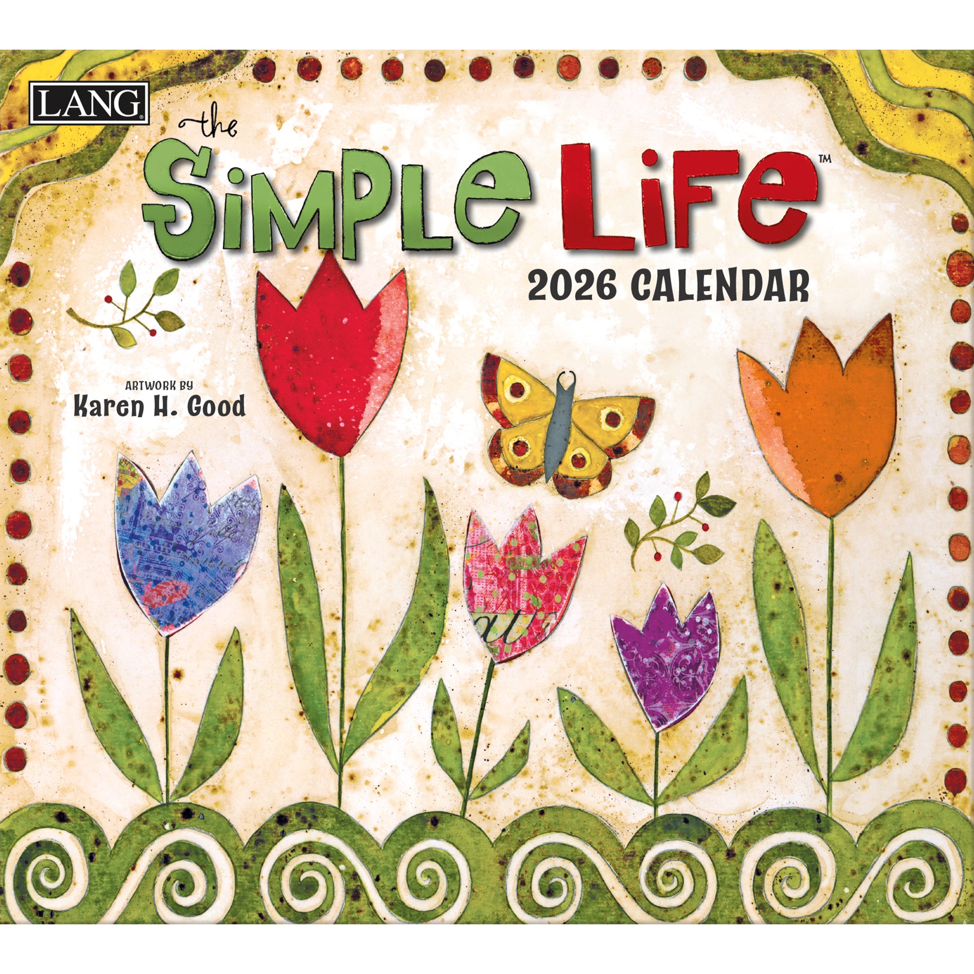 2026 LANG Simple Life™ - Deluxe Wall Calendar