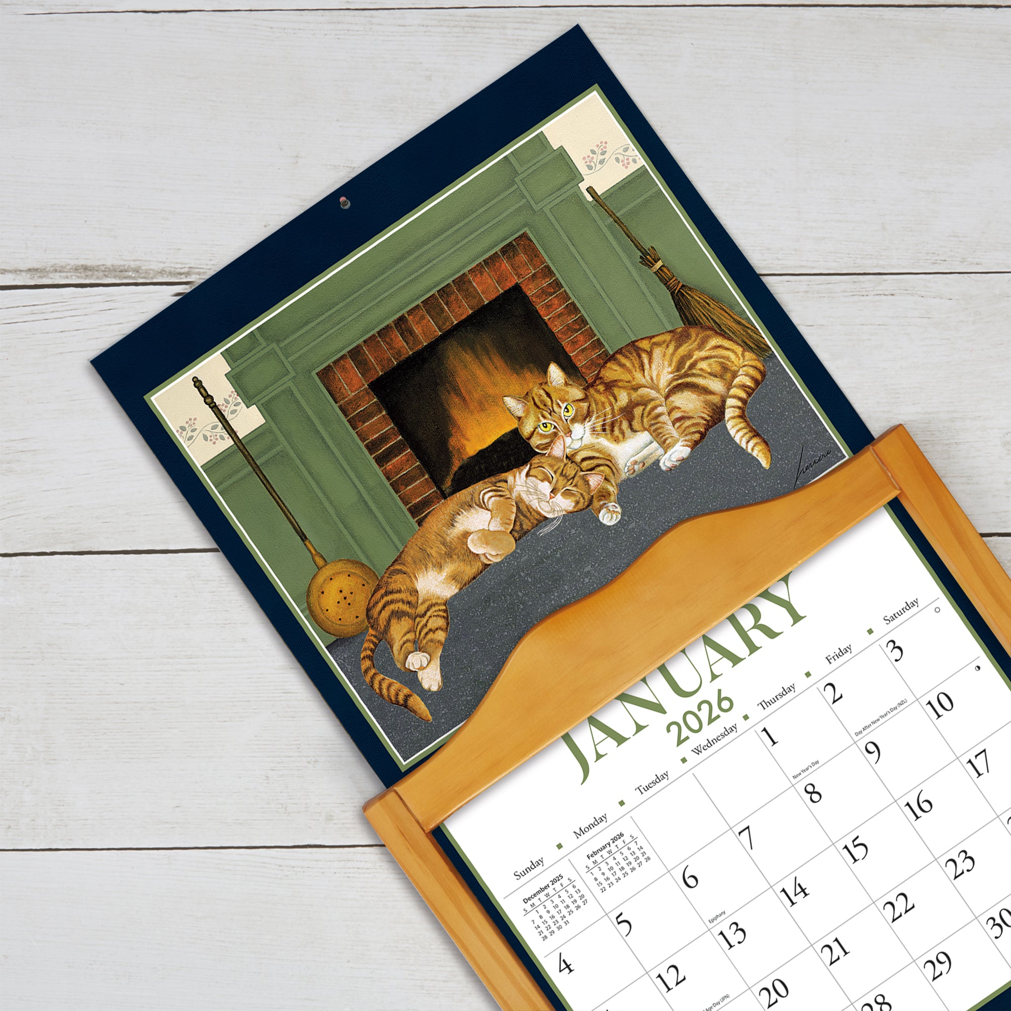 2026 LANG American Cat™ - Deluxe Wall Calendar