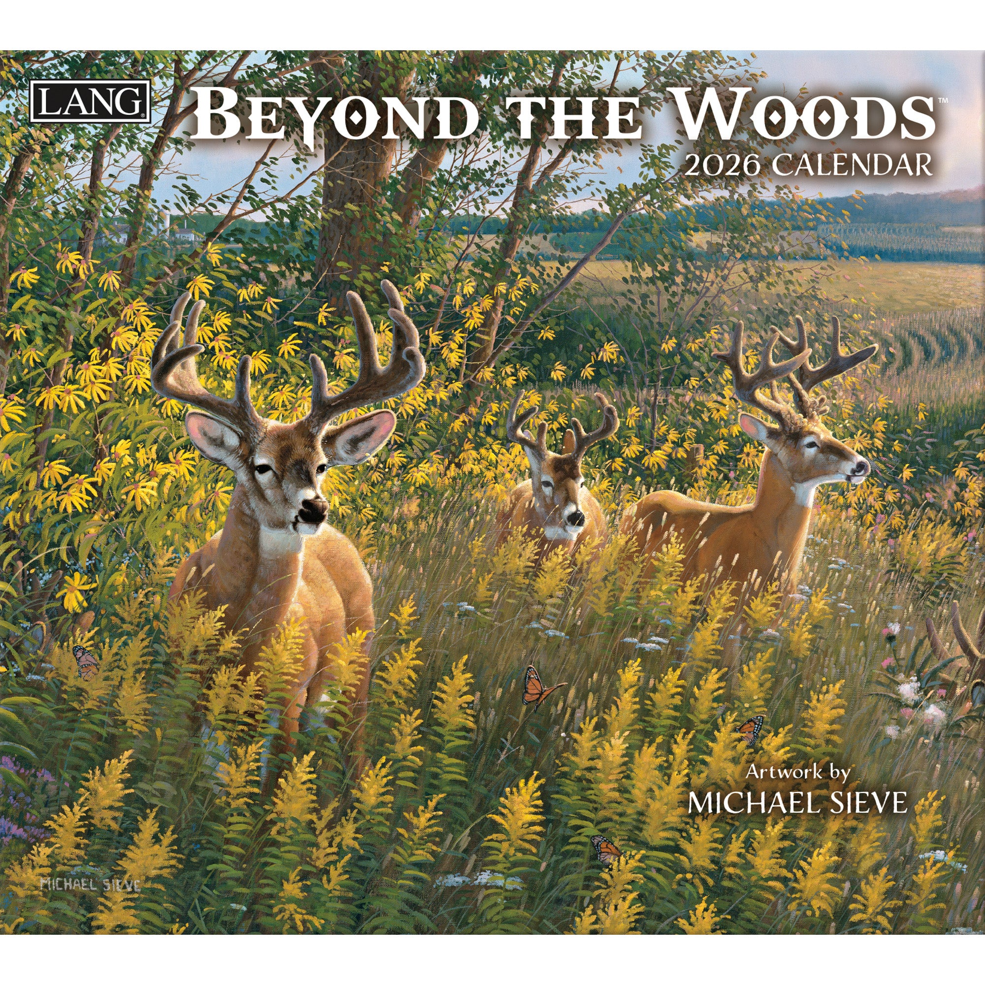 2026 LANG Beyond The Woods - Deluxe Wall Calendar