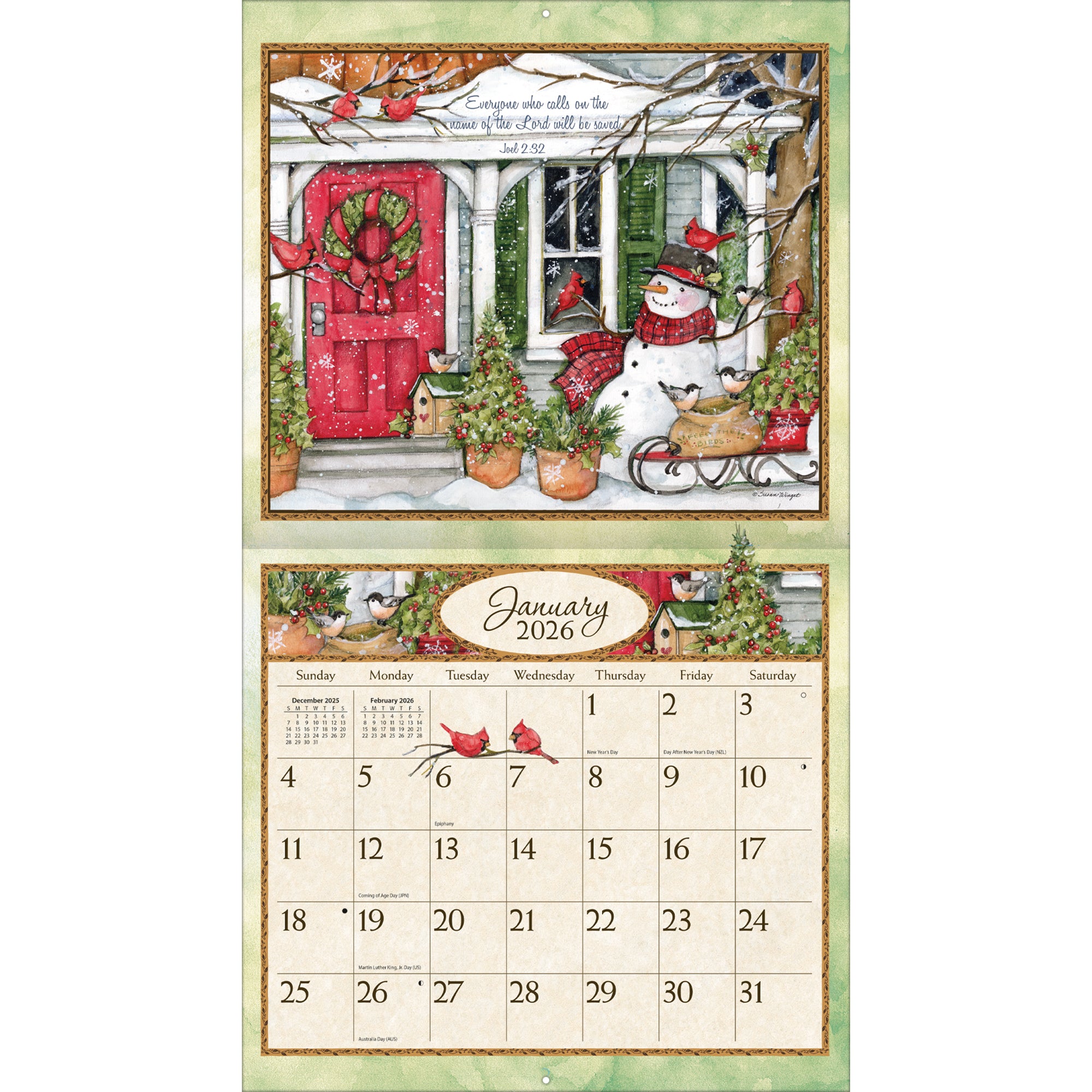 2026 LANG Bountiful Blessings™ - Deluxe Wall Calendar