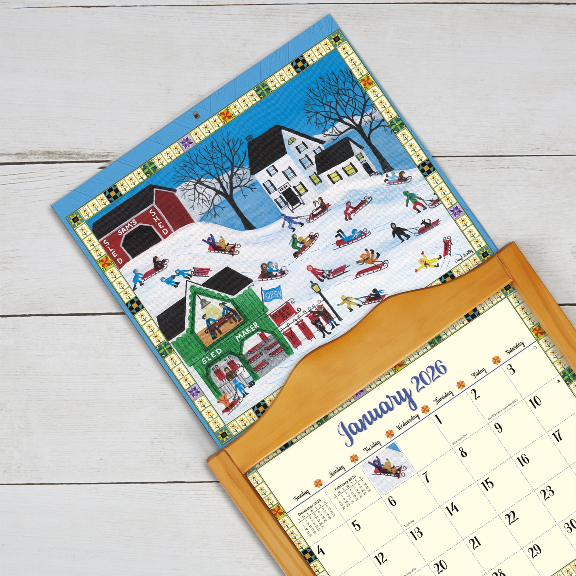 2026 LANG Country Sampler - Deluxe Wall Calendar