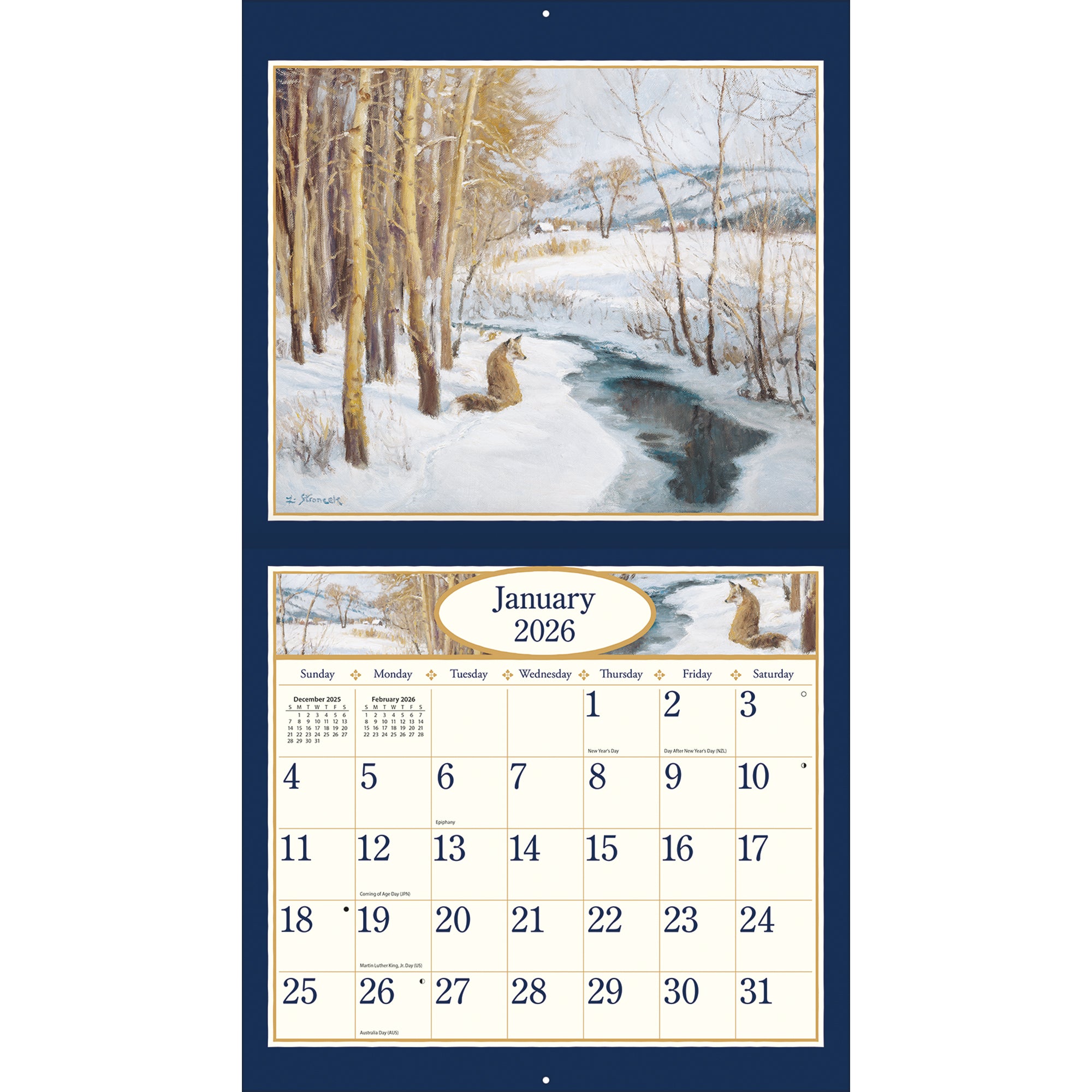 2026 LANG Four Seasons® - Deluxe Wall Calendar