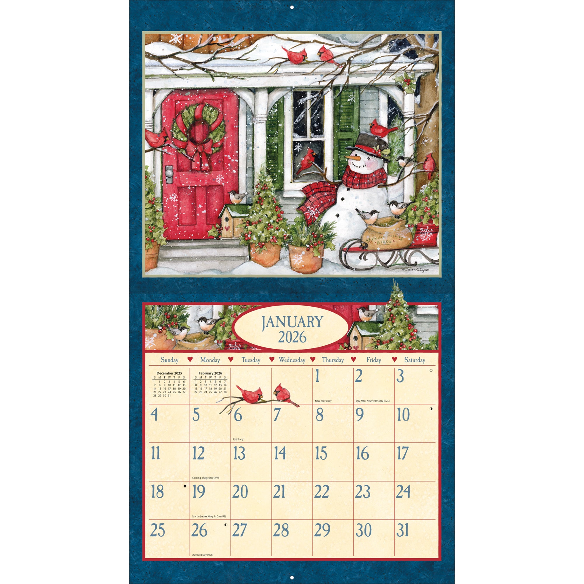 2026 LANG Heart & Home® - Deluxe Wall Calendar