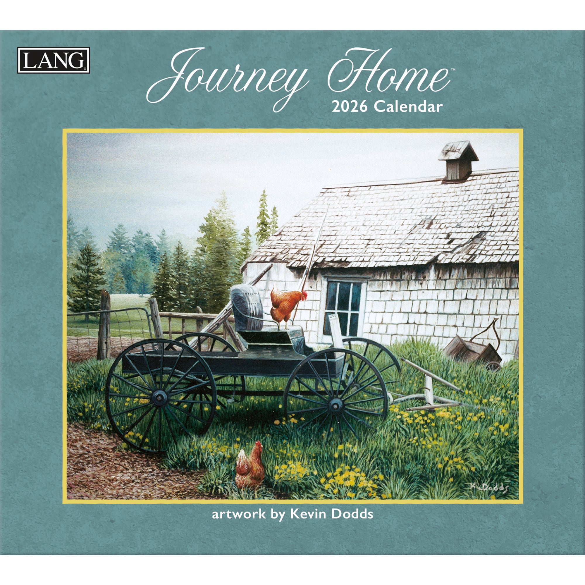 2026 LANG Journey Home - Deluxe Wall Calendar