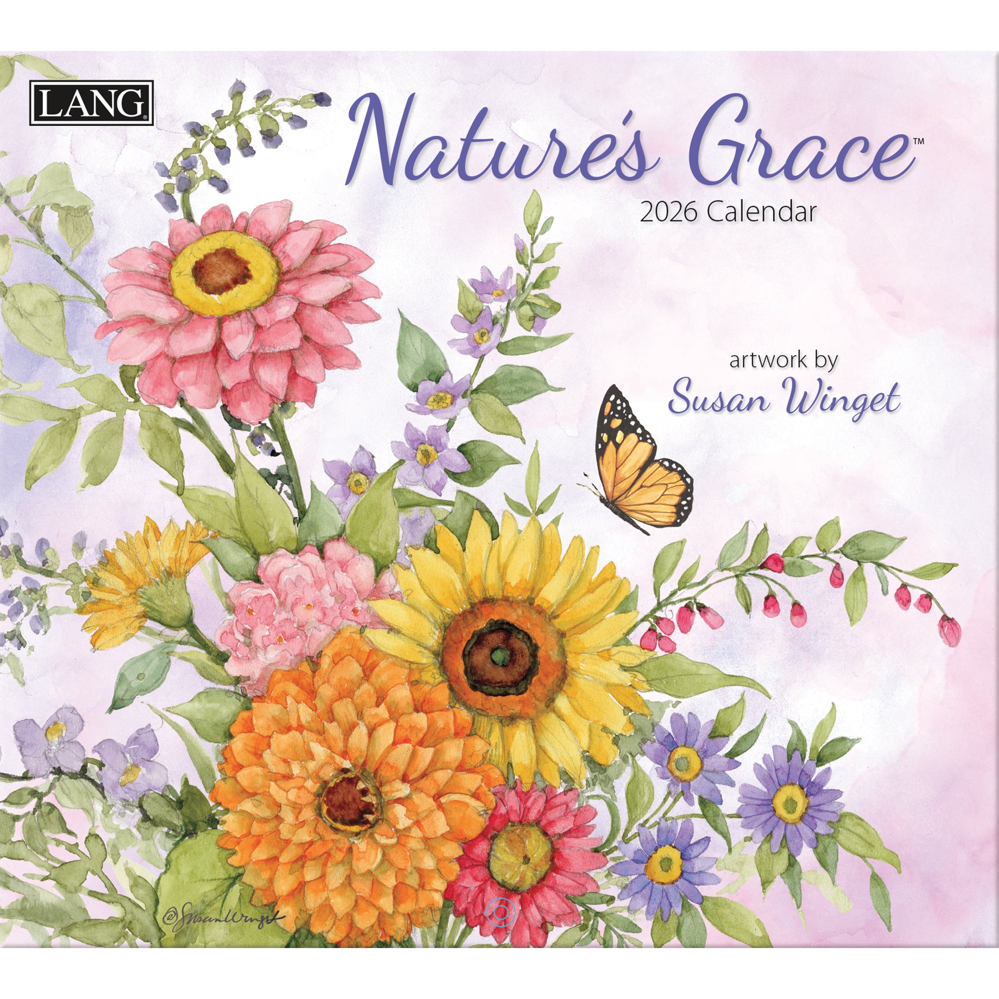 2026 LANG Nature'S Grace - Deluxe Wall Calendar
