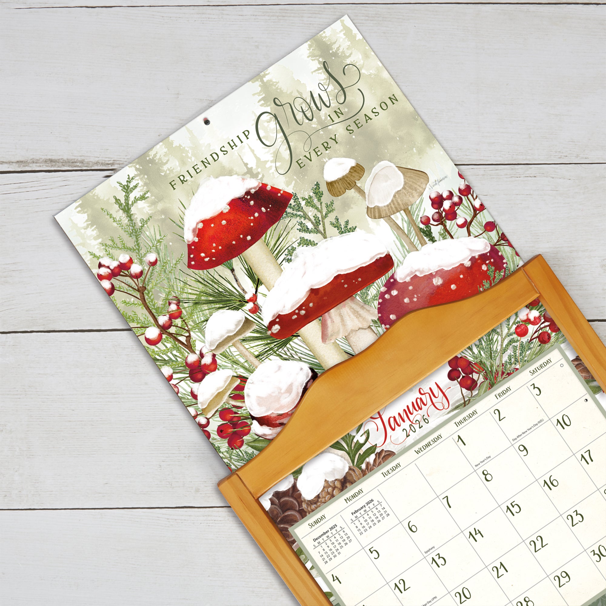 2026 LANG Abundant Friendship™ - Deluxe Wall Calendar