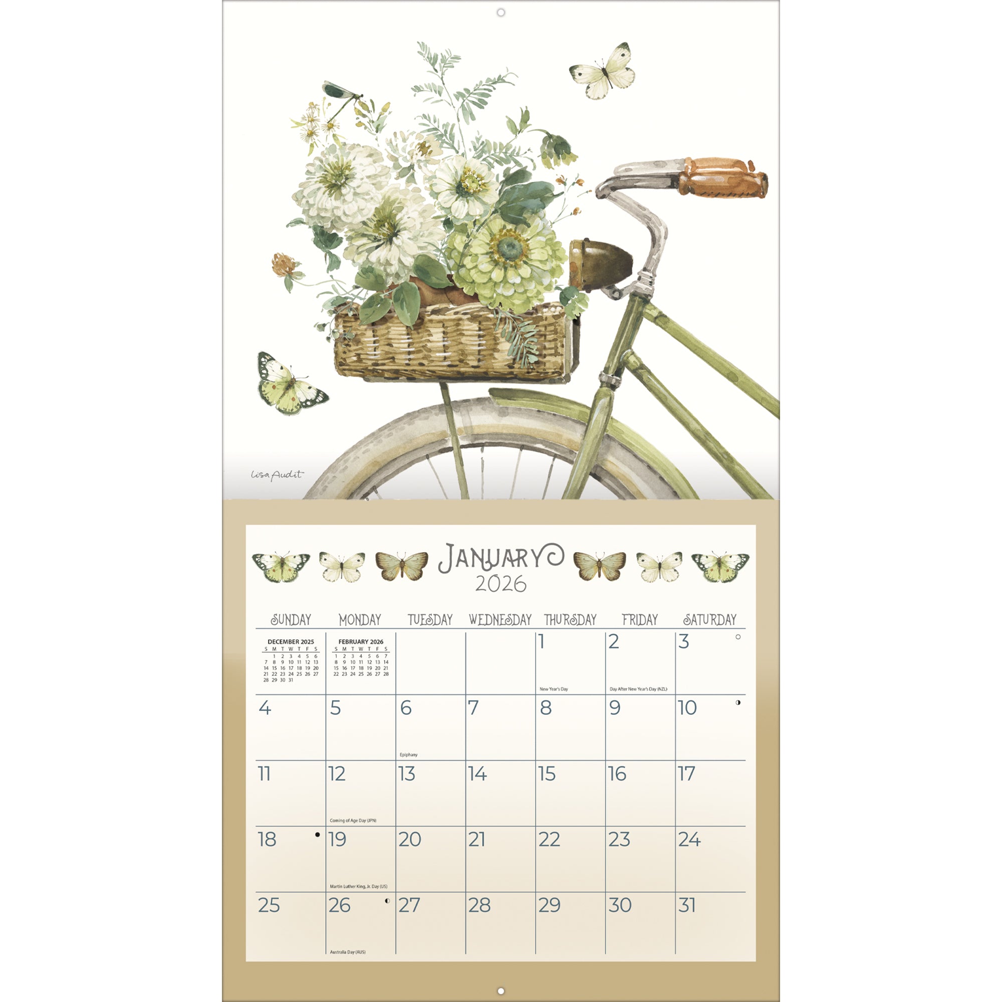 2026 LANG A Beautiful Ride - Deluxe Wall Calendar
