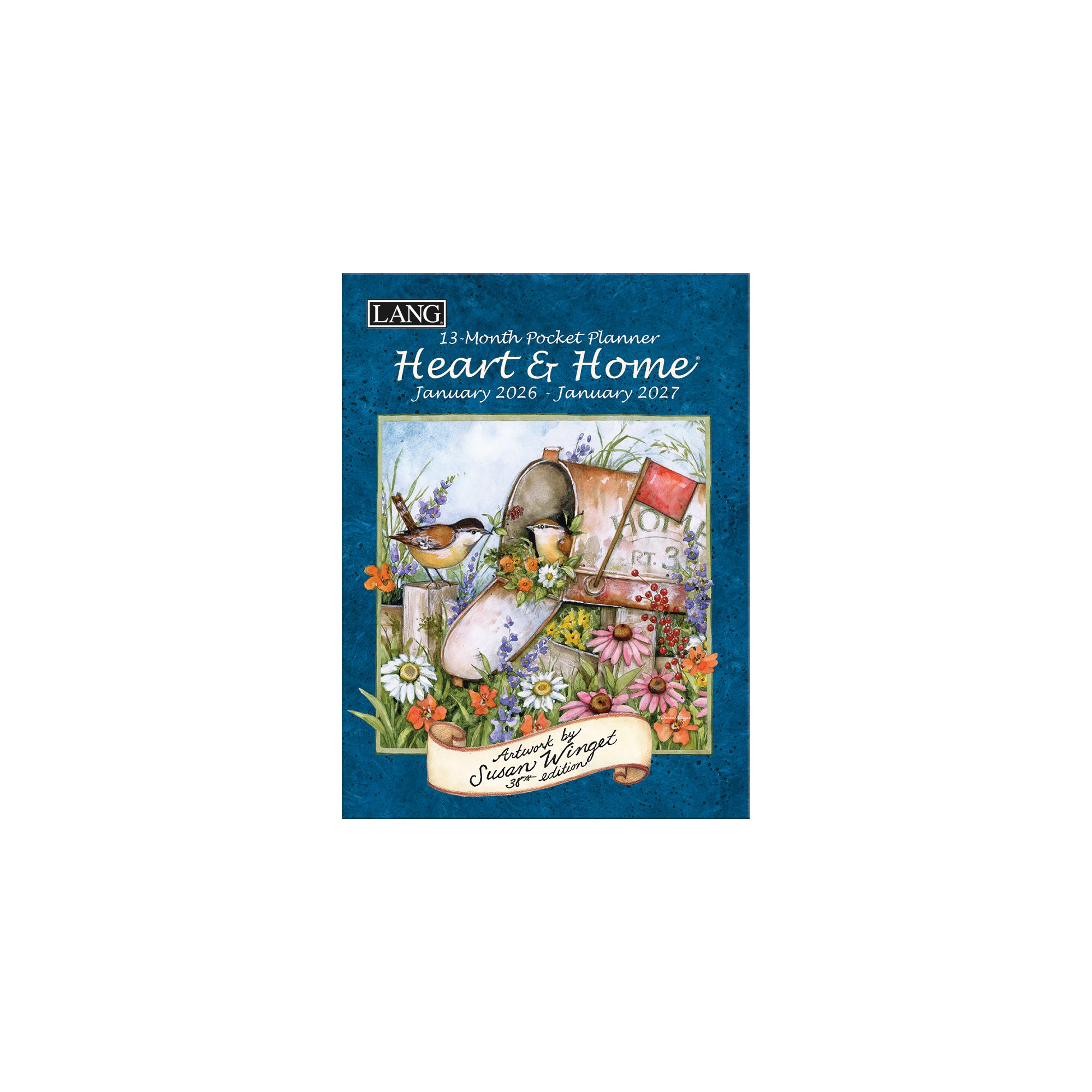 2026 LANG Heart & Home® - 13 Month Monthly Pocket Diary/Planner