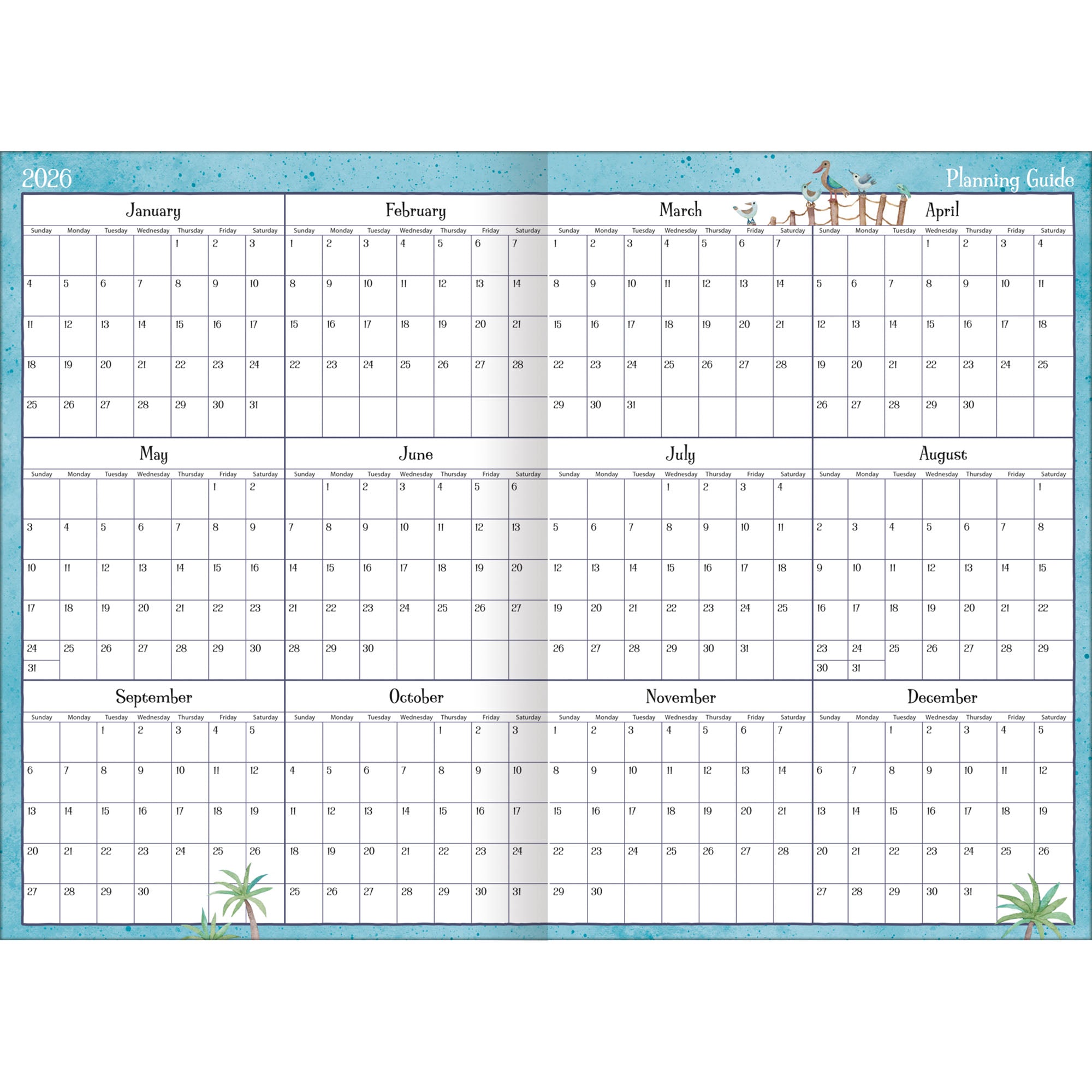 2026 LANG Simple Inspirations™ - 13 Month Monthly Pocket Diary/Planner