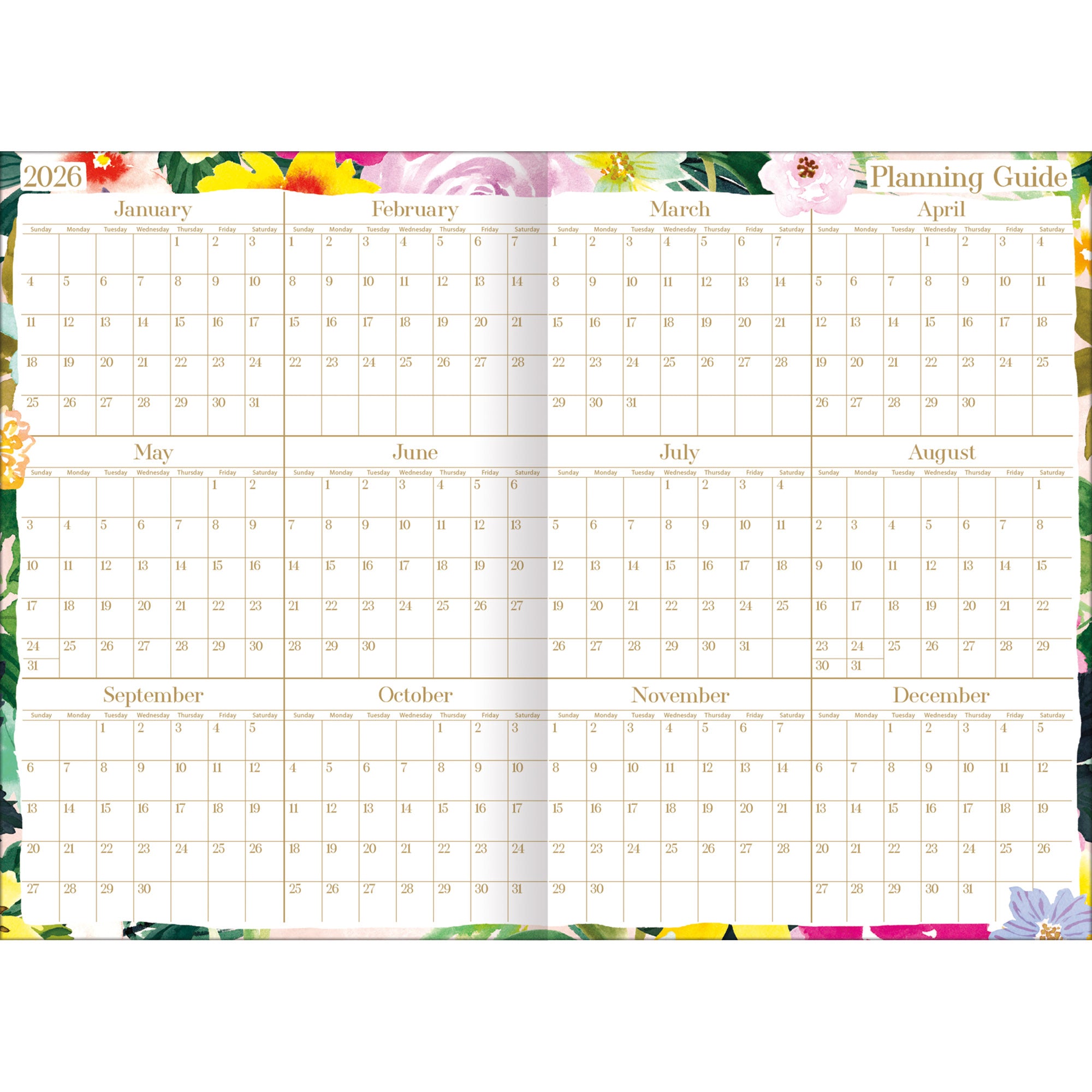 2026 LANG Wild At Heart - 13 Month Monthly Pocket Diary/Planner