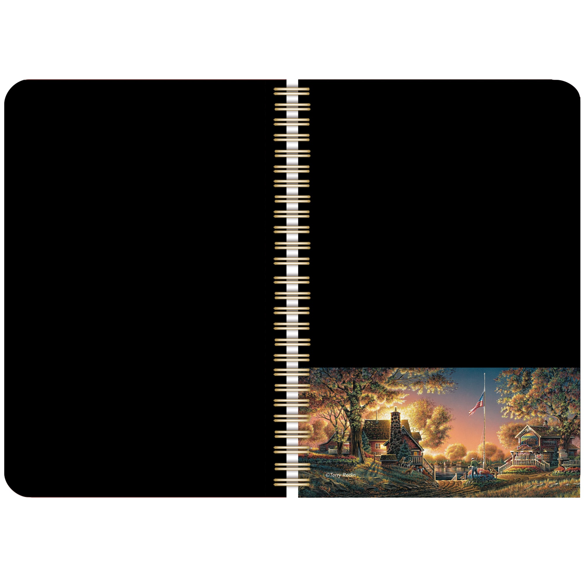 2026 LANG Terry Redlin - Spiral Monthly & Weekly Engagement Diary/Planner