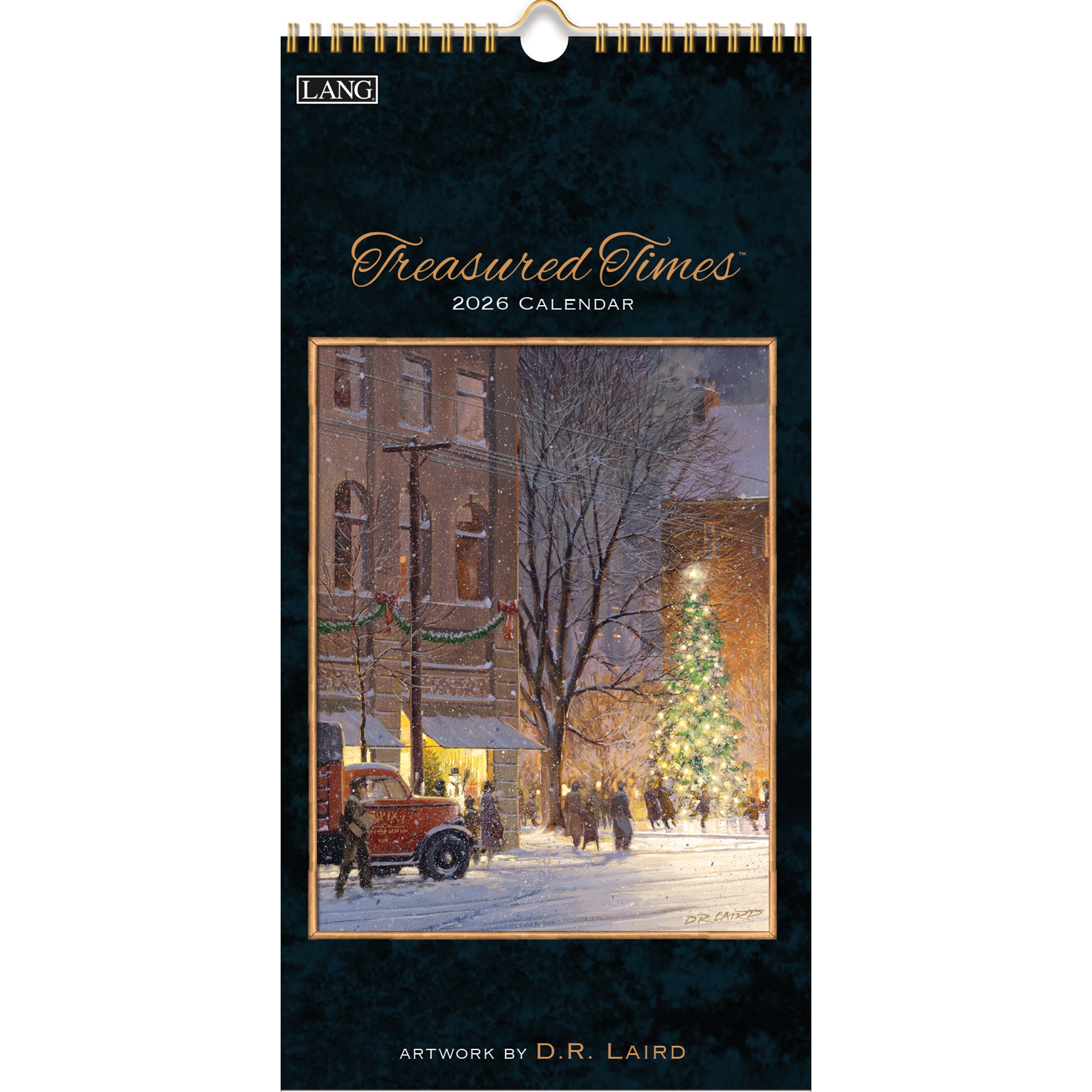 2026 LANG Treasured Times - Slim Vertical Wall Calendar