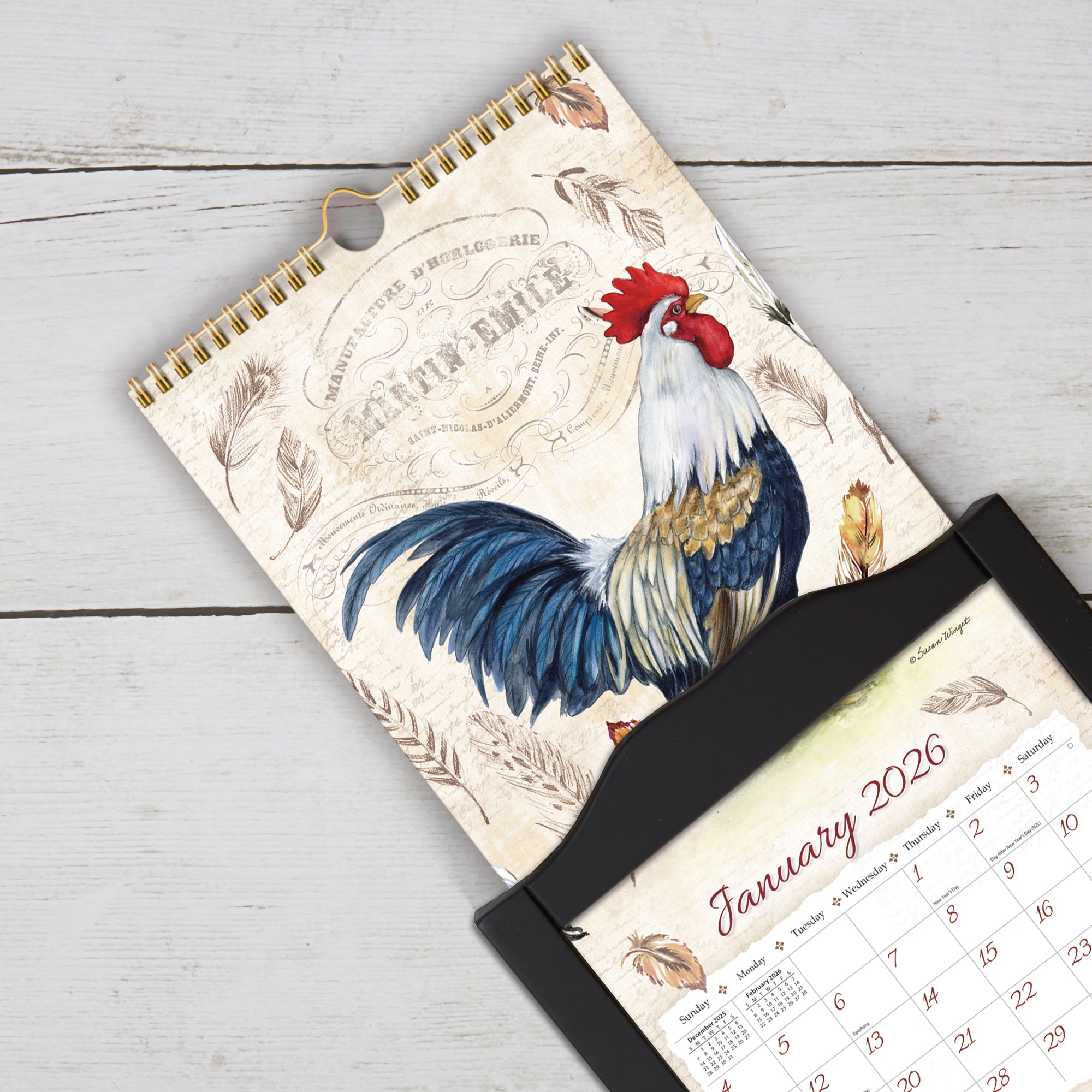 2026 LANG Proud Rooster™ - Slim Vertical Wall Calendar