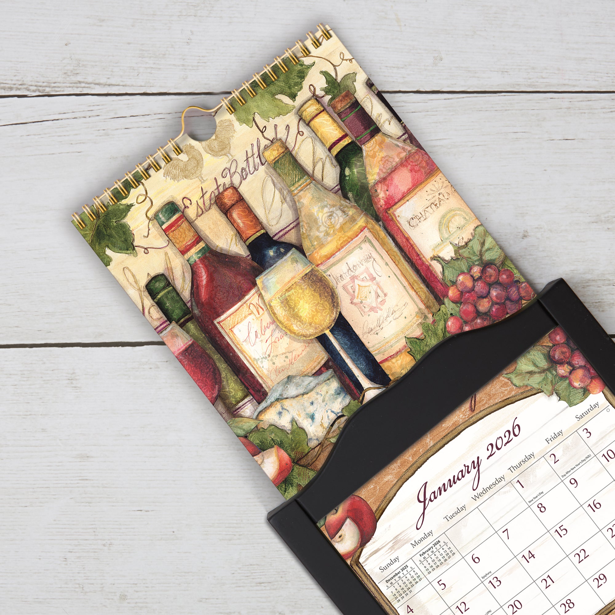 2026 LANG Wine Country - Slim Vertical Wall Calendar
