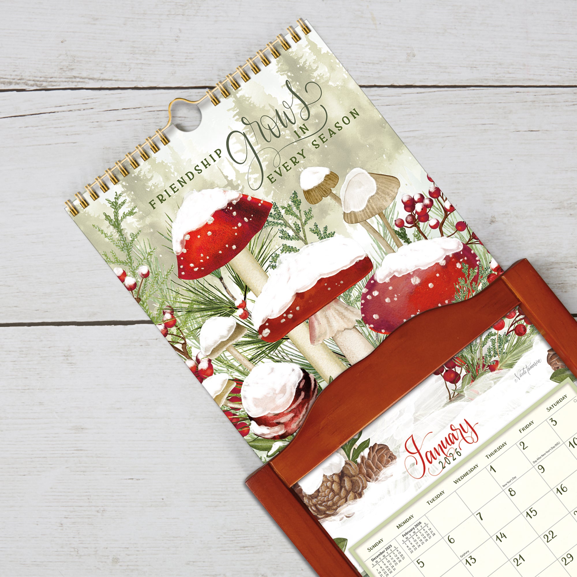 2026 LANG Abundant Friendship™ - Slim Vertical Wall Calendar