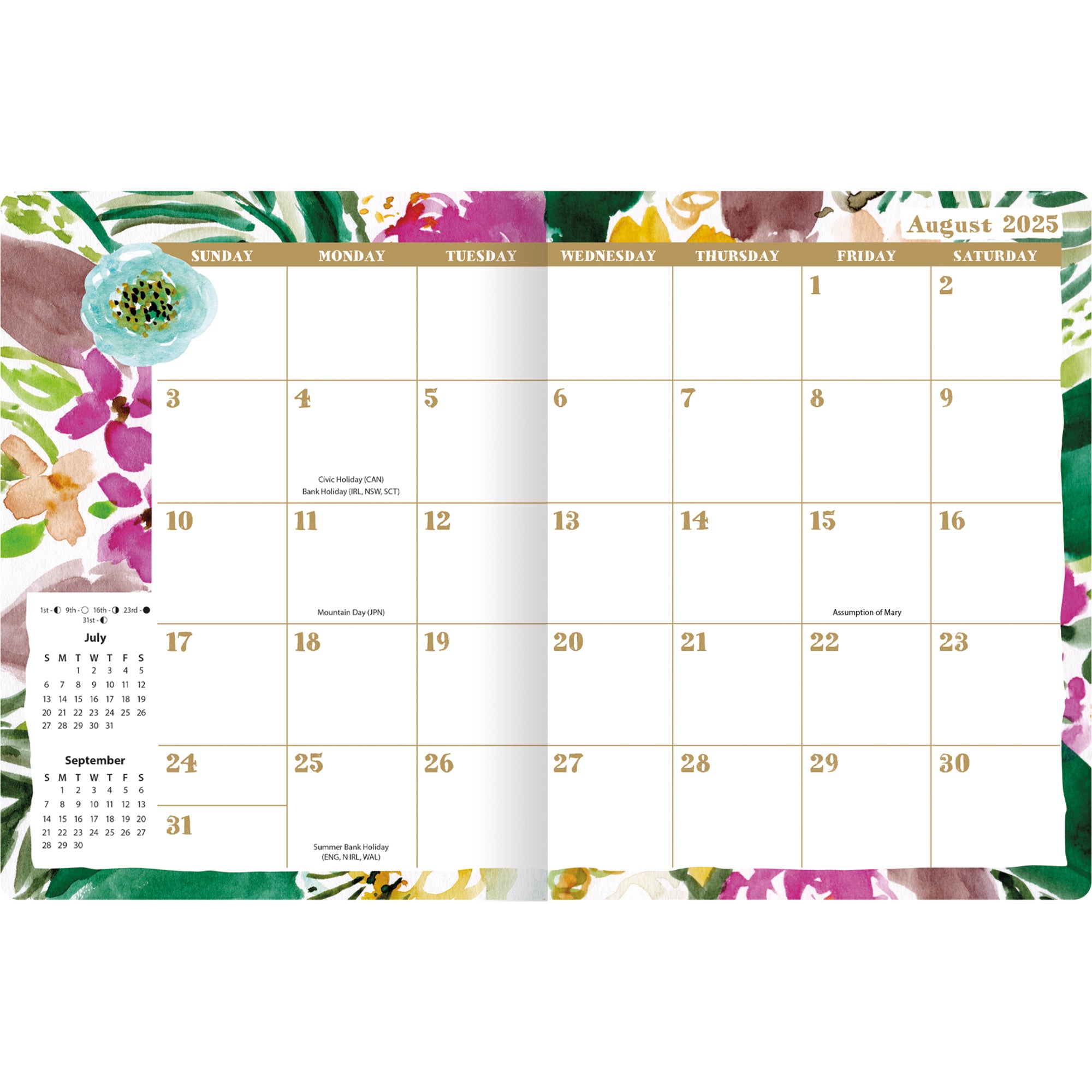 2026 LANG Grow Wild - 17 Month Monthly Diary/Planner