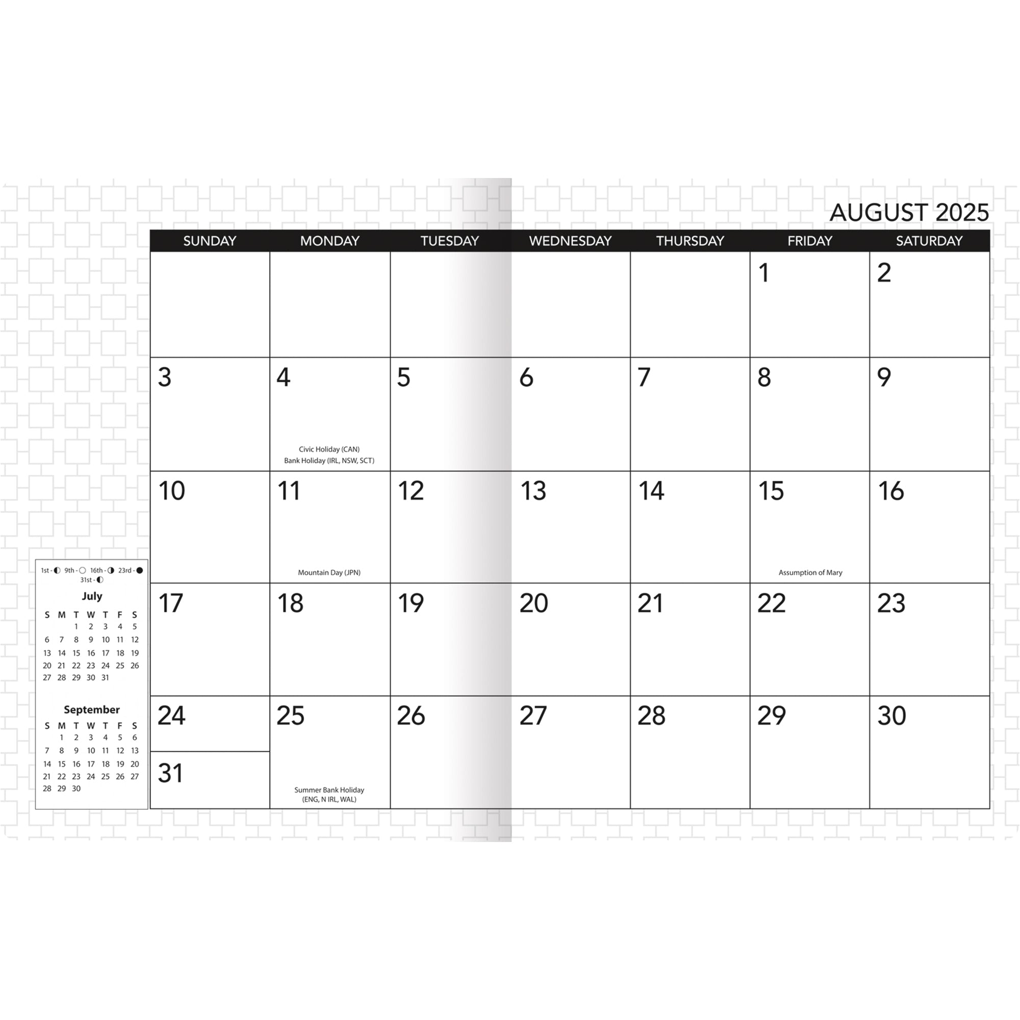 2026 LANG Office - Monthly Pocket Diary/Planner