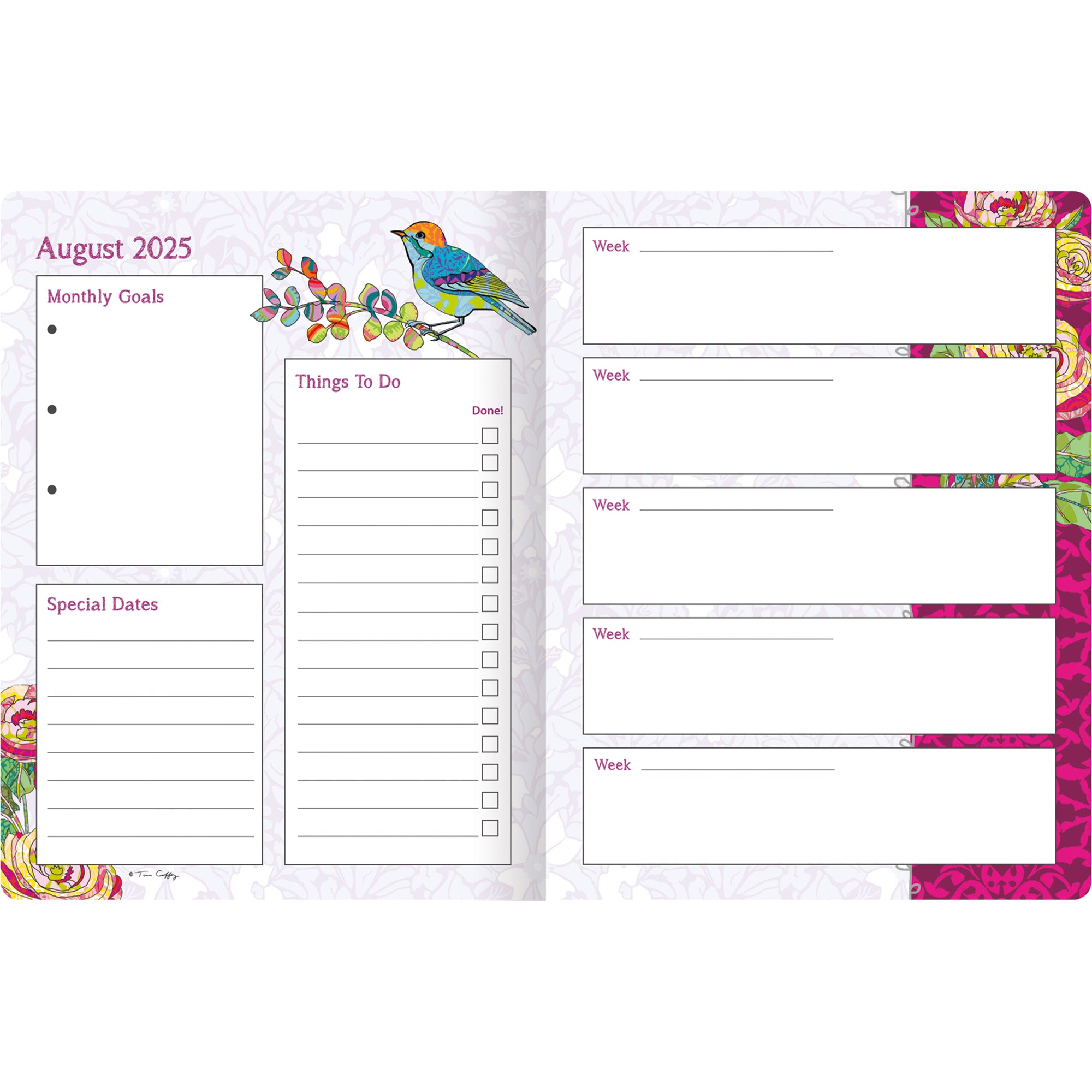 2026 LANG Ladybird - Monthly Pocket Diary/Planner