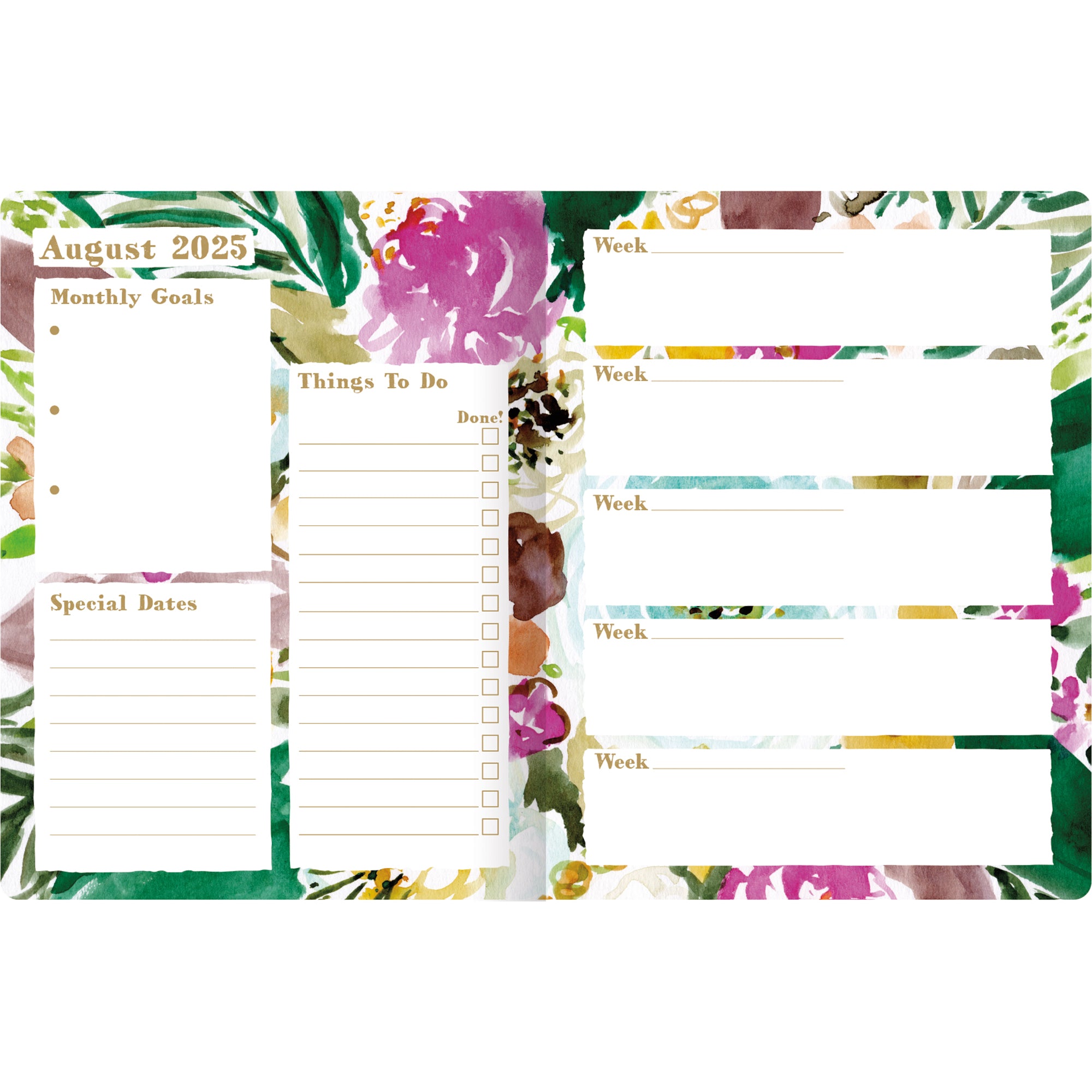 2026 LANG Grow Wild - Monthly Pocket Diary/Planner