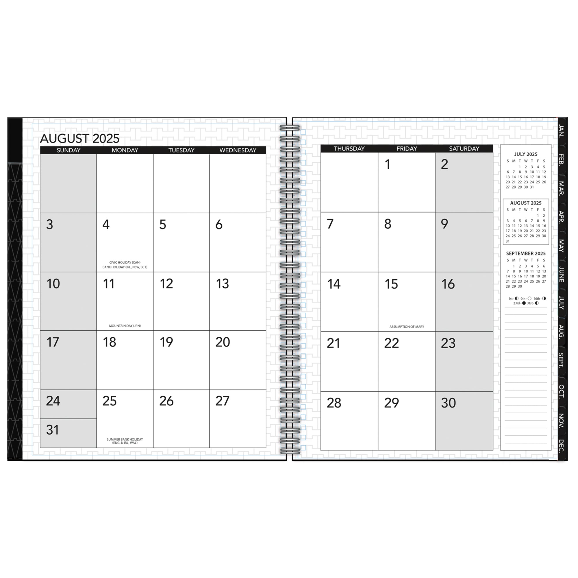 2026 LANG Office - 17 Month Weekly Monthly Deluxe Diary/Planner