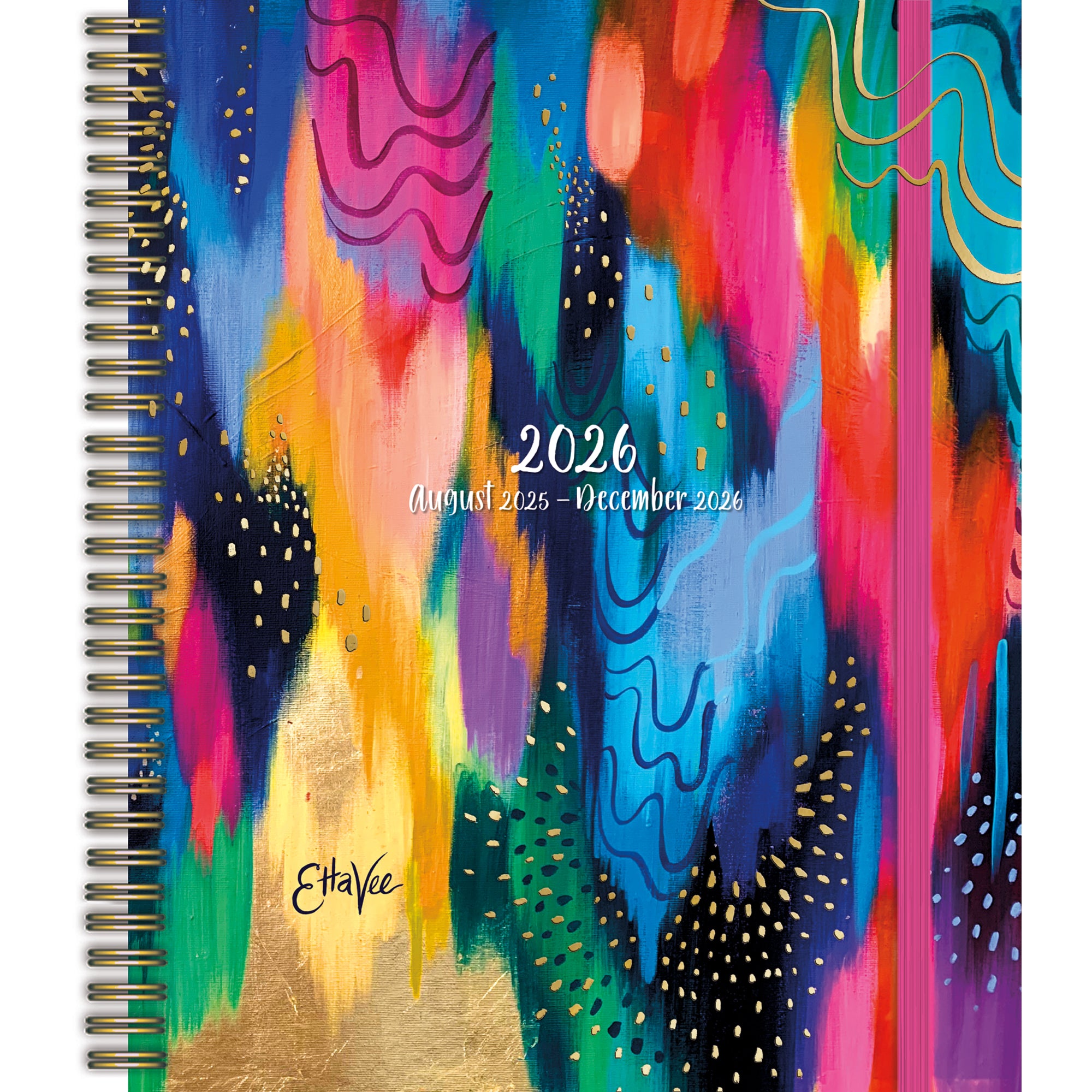 2026 LANG Ettavee - 17 Month Weekly Monthly Deluxe Diary/Planner