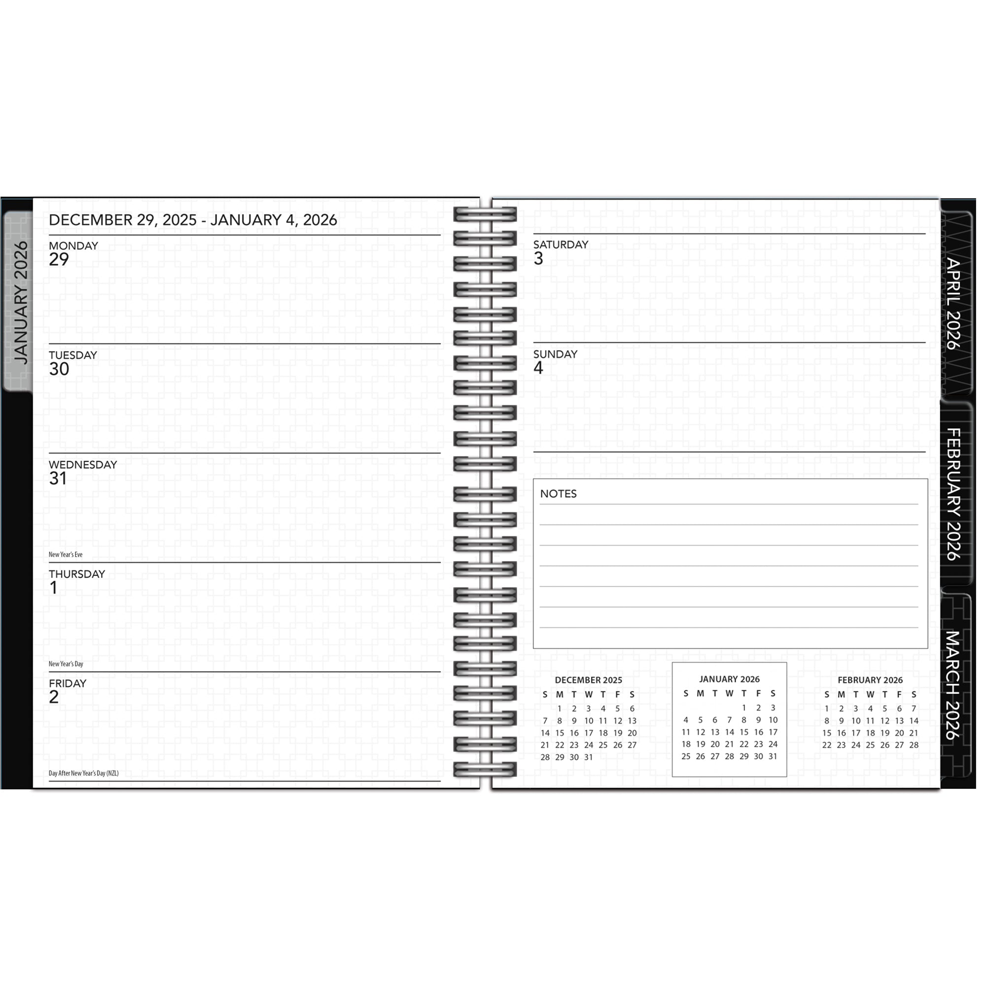 2026 LANG Office - File It Weekly Monthly Diary/Planner