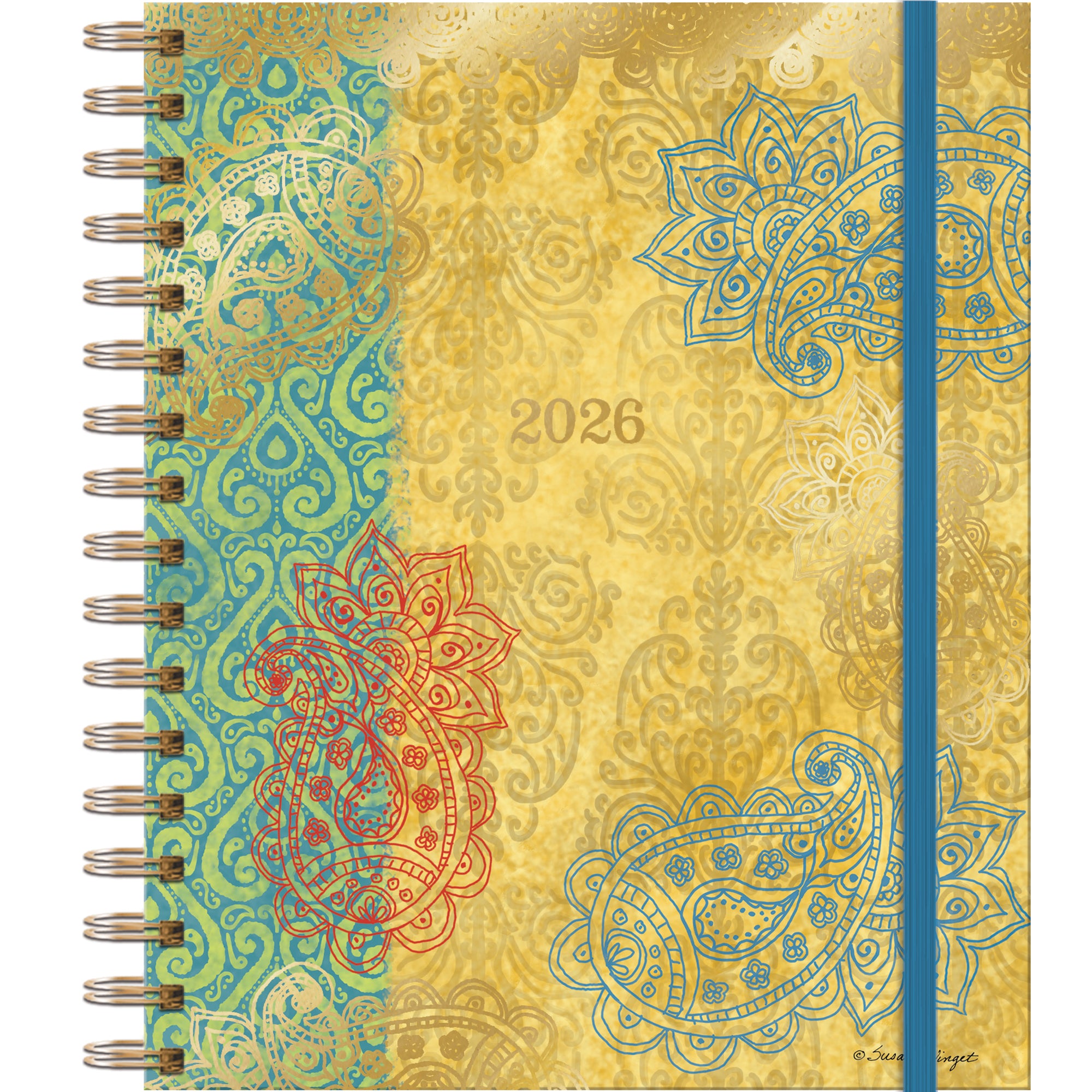 2026 LANG Bohemian - File It Weekly Monthly Diary/Planner