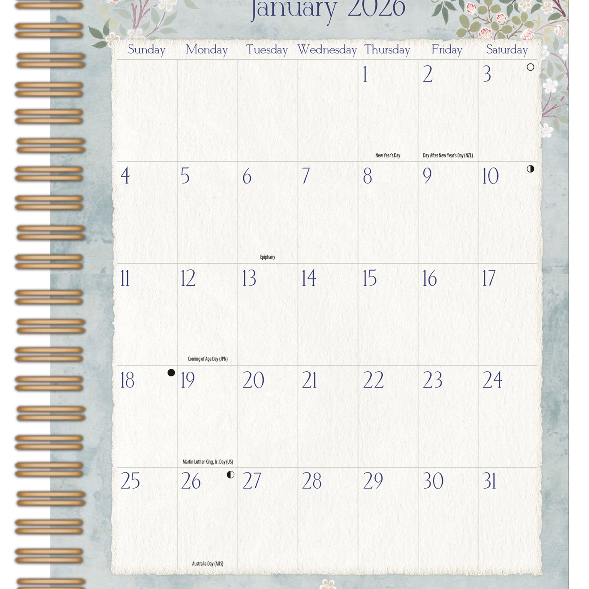 2026 LANG Botanical Gardens - File It Weekly Monthly Diary/Planner
