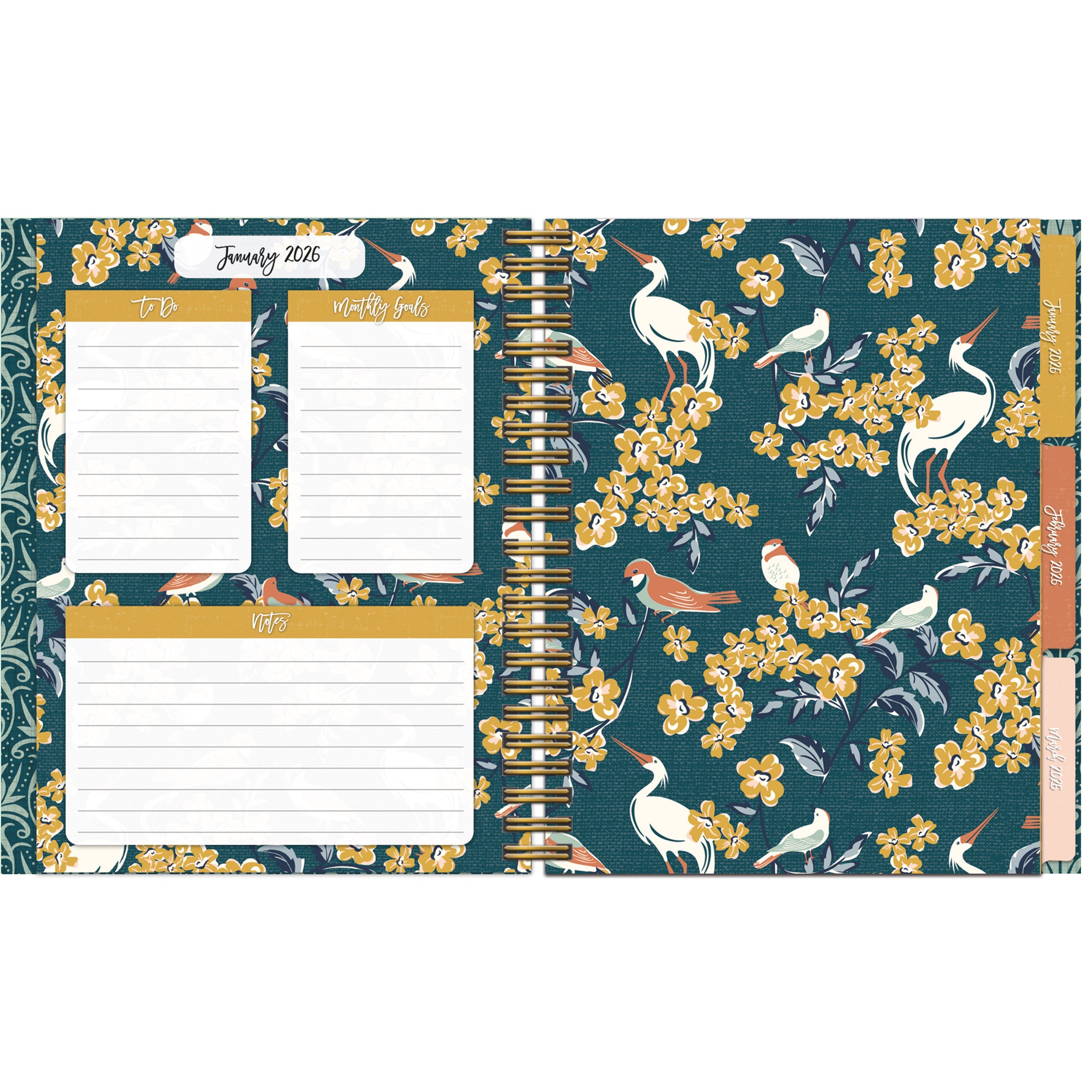 2026 LANG Flora & Fauna - File It Weekly Monthly Diary/Planner