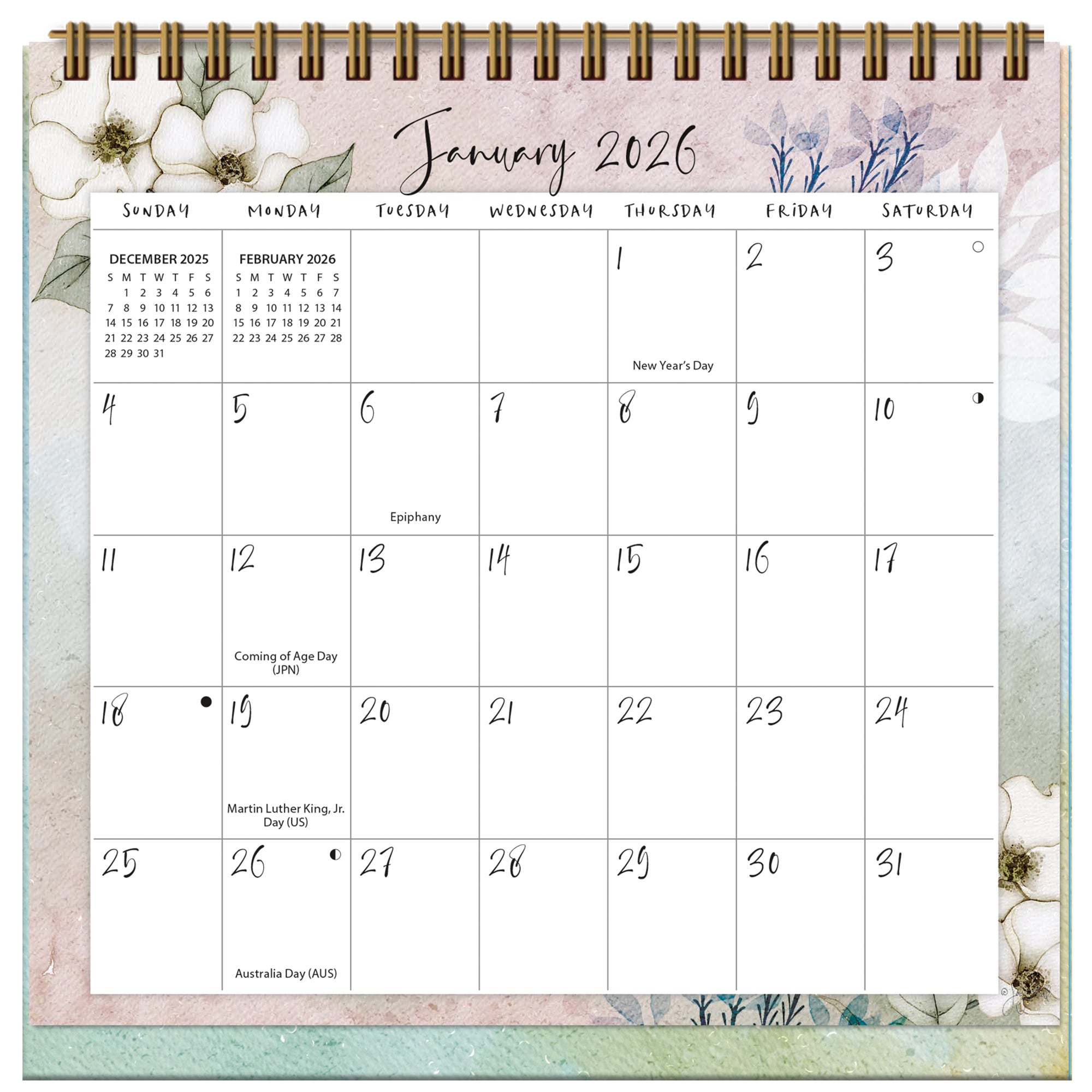 2026 LANG Country Pleasures - Desk Easel Calendar