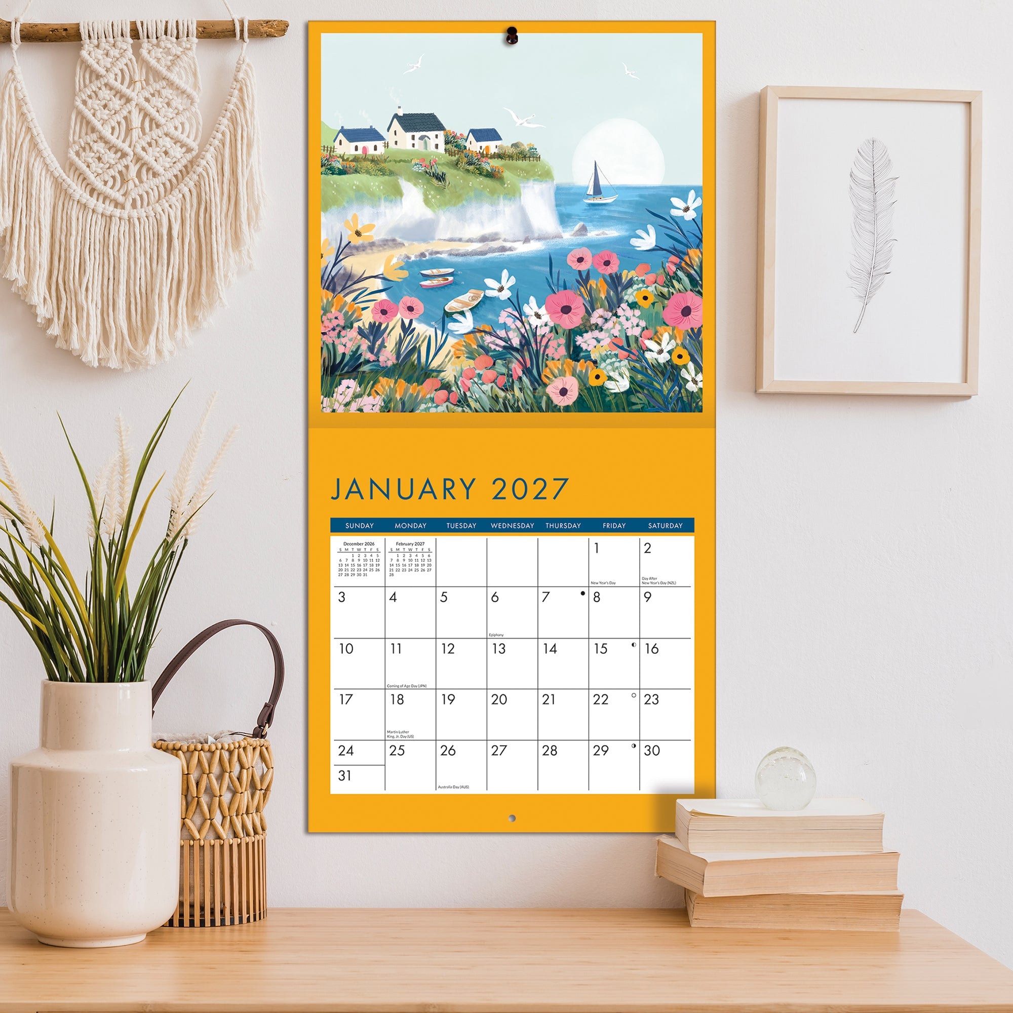 2027 Beautiful Bright Places - Square Wall Calendar – image 5