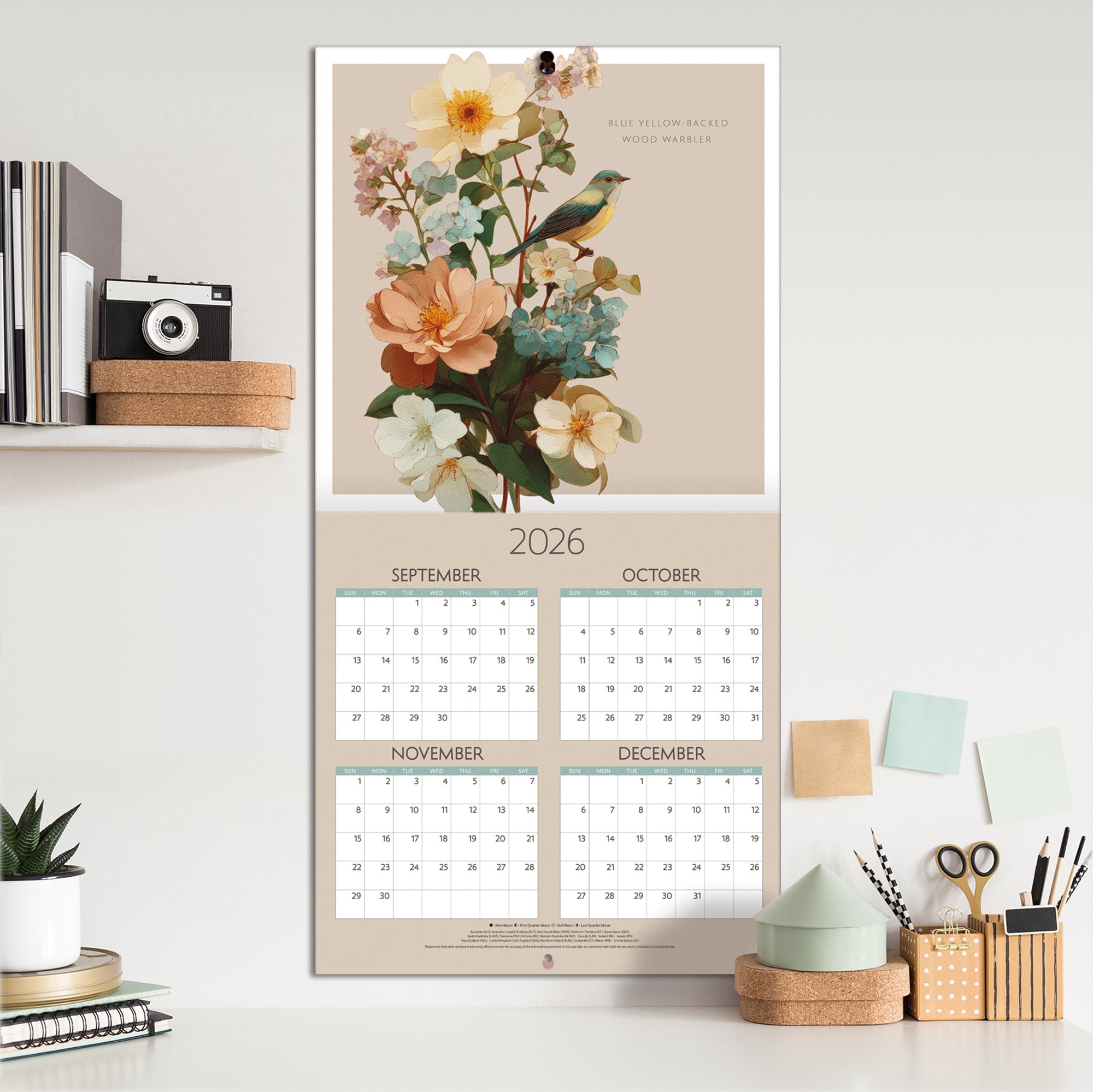 2027 Birds - Square Wall Calendar – image 5