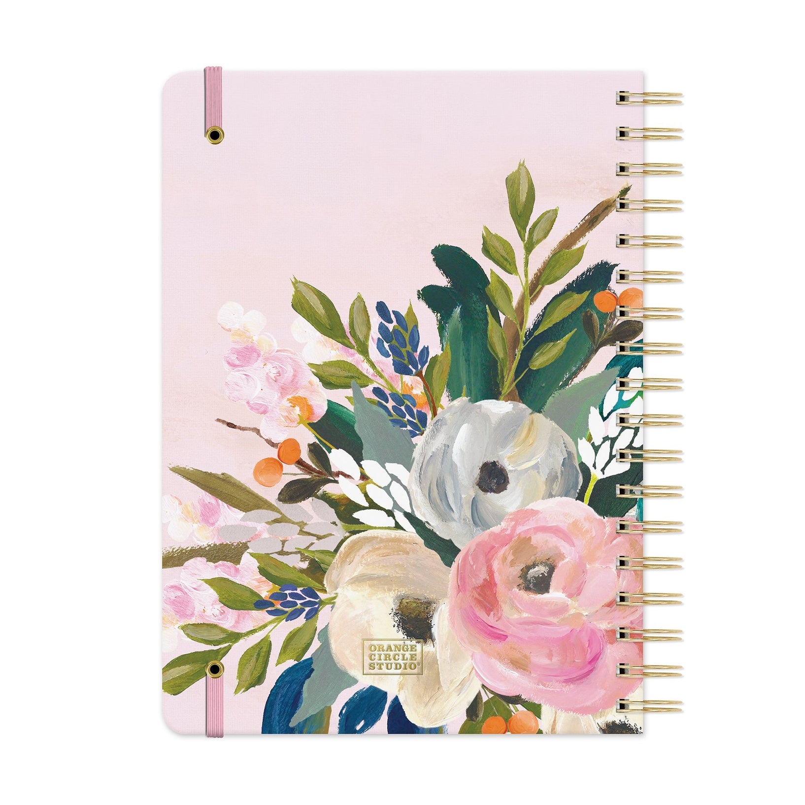 2026 Bella Flora - Tri-Tab 17-Month Monthly & Weekly Diary/Planner
