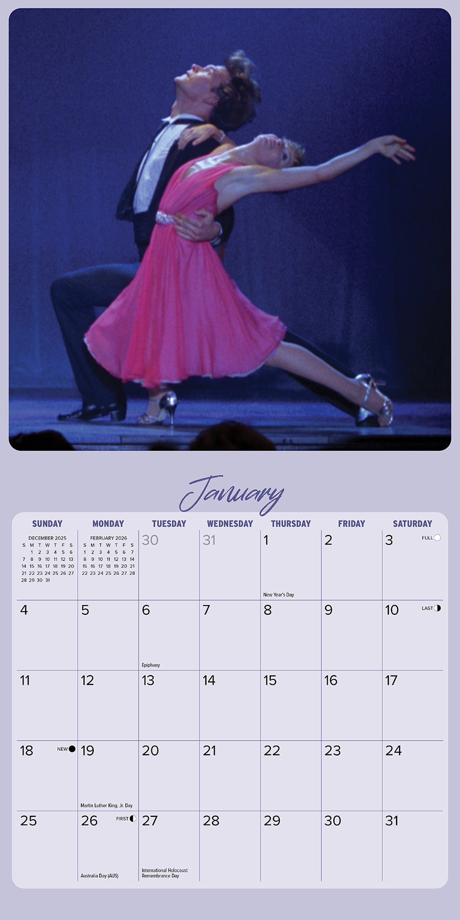 2026 Dirty Dancing - Mini Wall Calendar