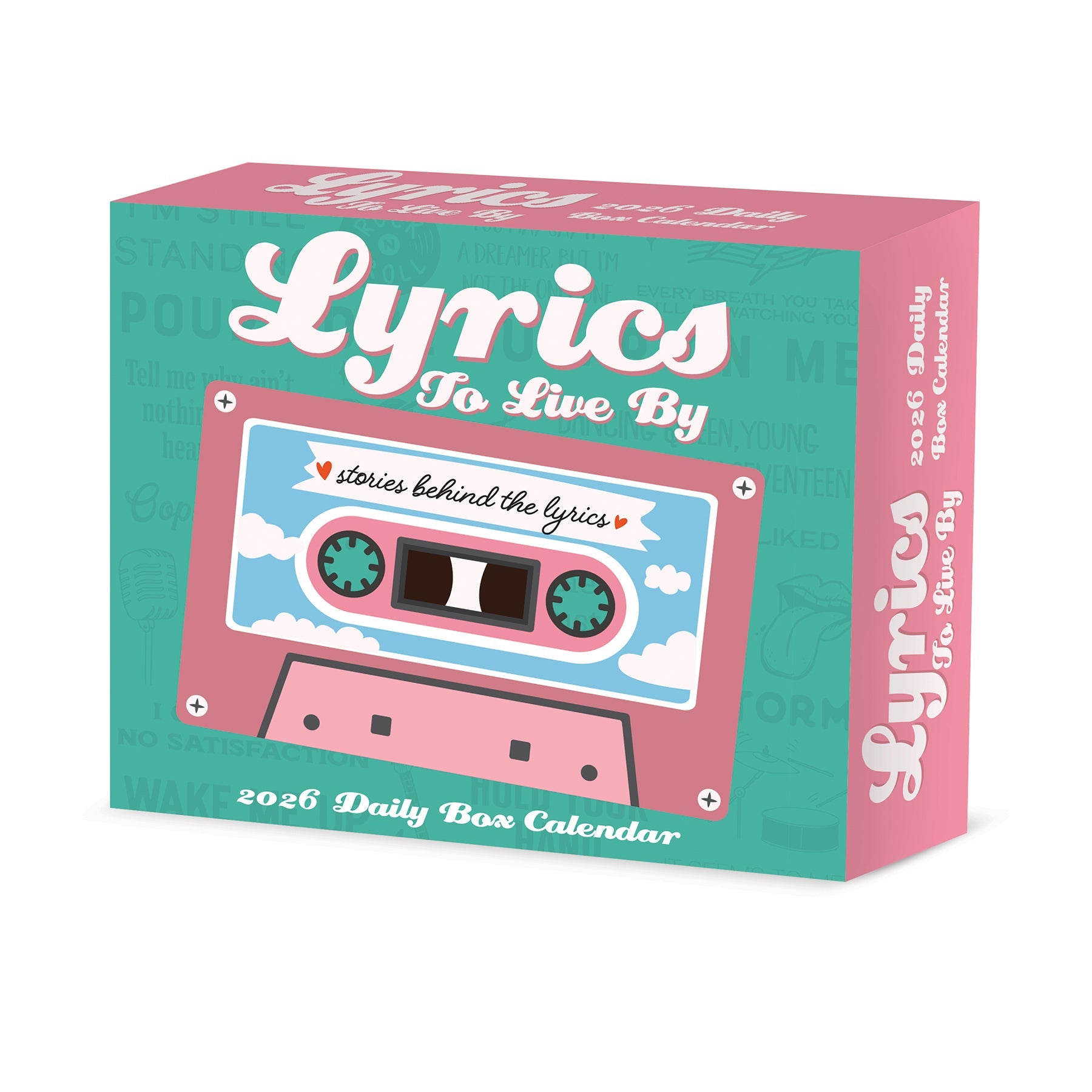 2026 Lyrics to Live By - Boxed Page-A-Day Calendar