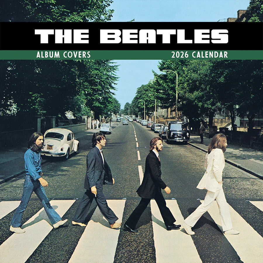 2026 The Beatles: Albums & Artwork - Square Wall Calendar