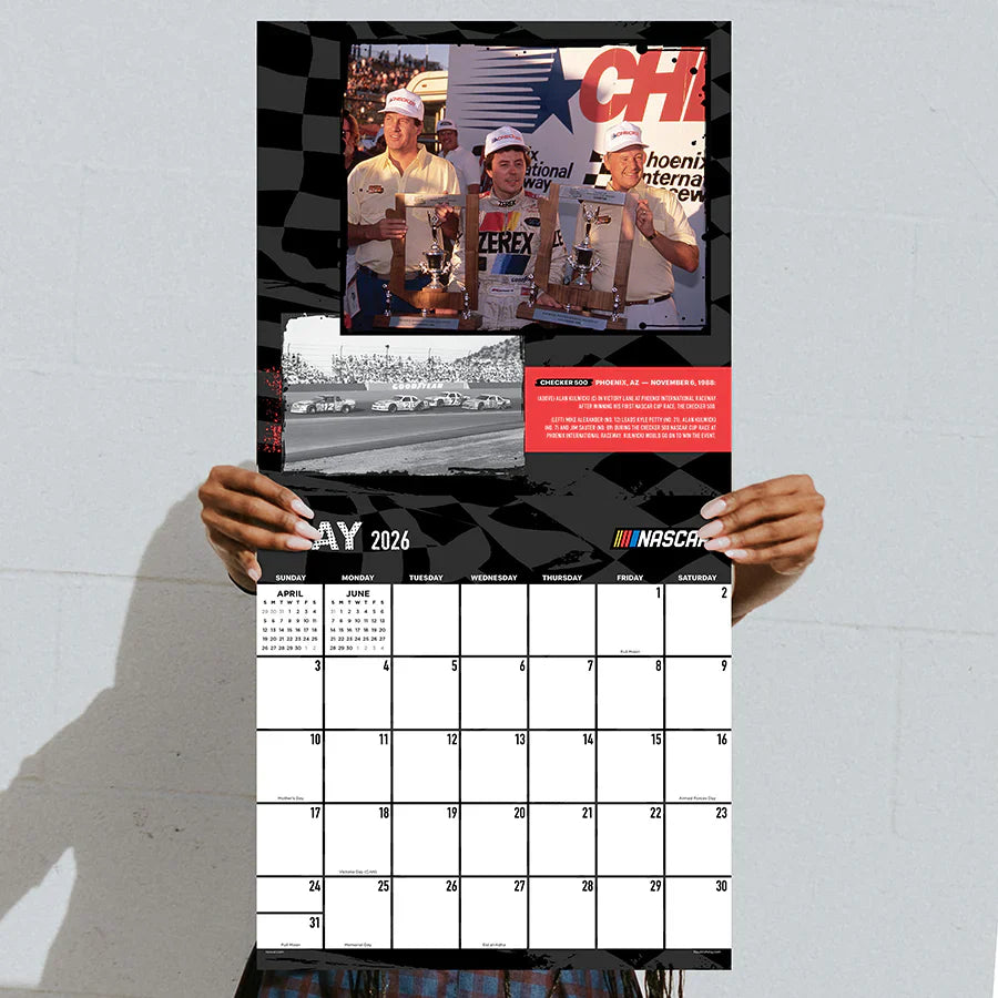 2026 Nascar Best Races - Square Wall Calendar