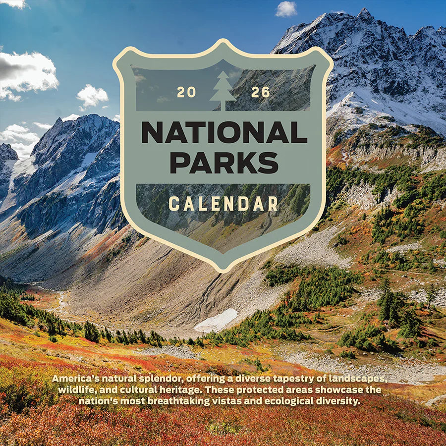 2026 National Parks - Square Wall Calendar
