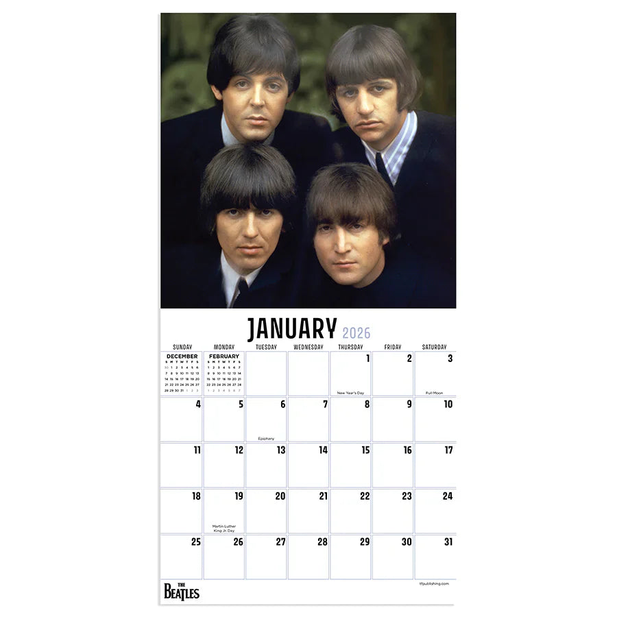 2026 The Beatles - Mini Wall Calendar