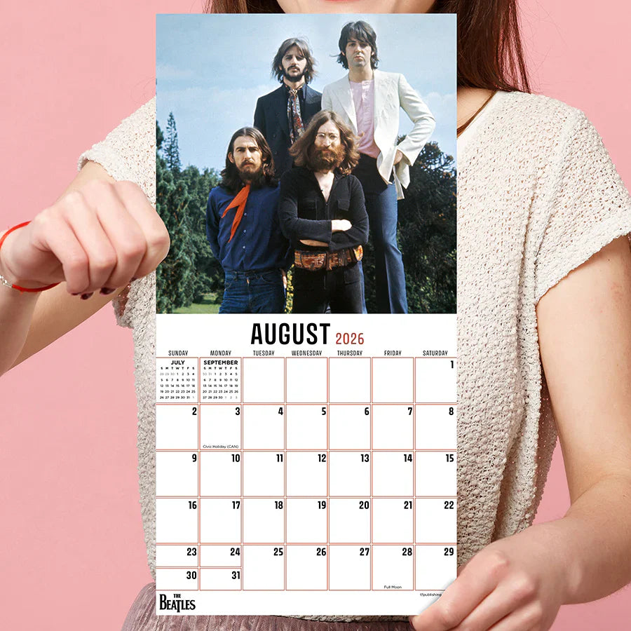 2026 The Beatles - Mini Wall Calendar