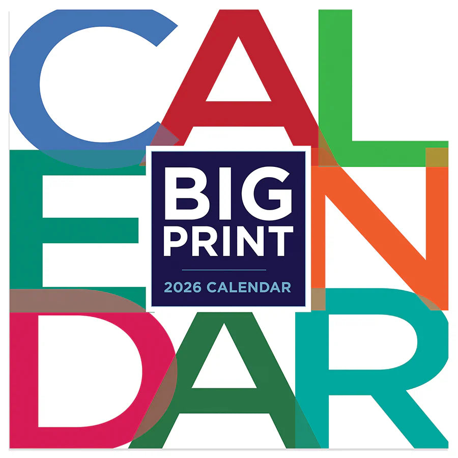 2026 Big Print - Mini Wall Calendar