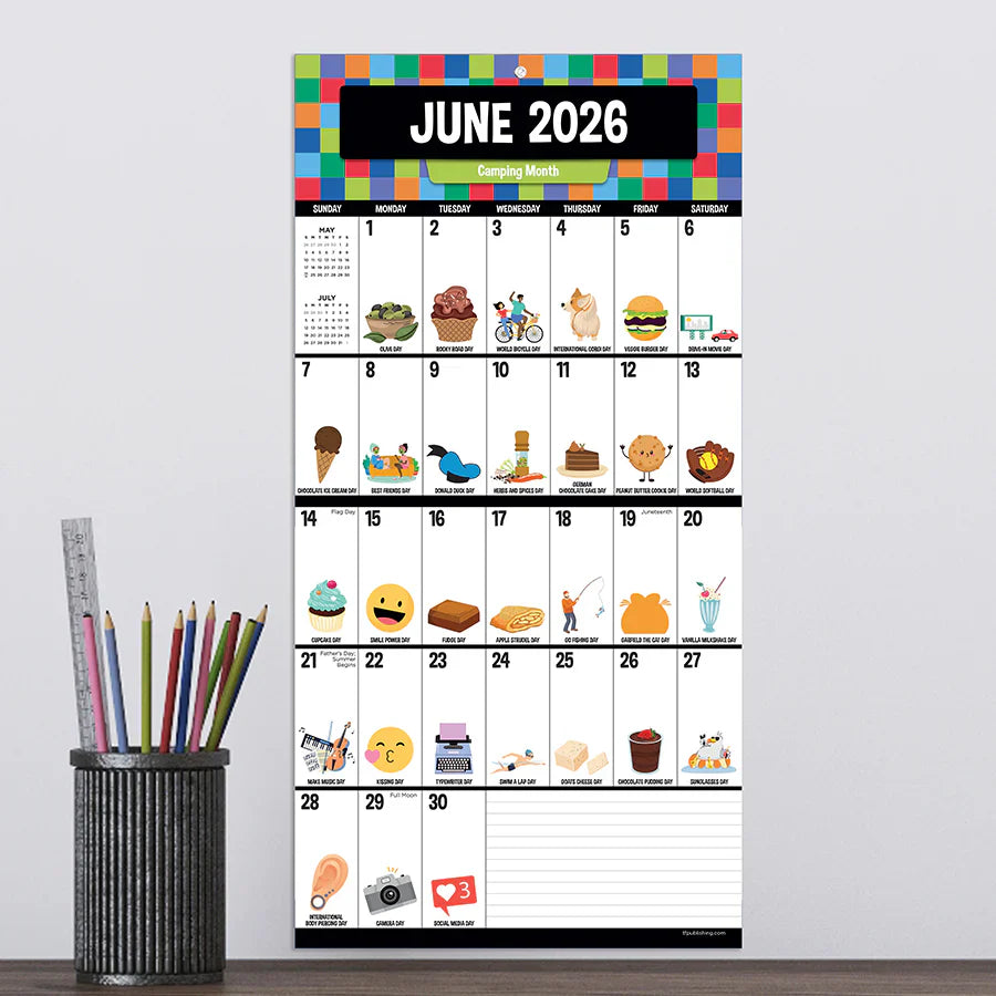 2026 Every Day's A Holiday - Mini Wall Calendar