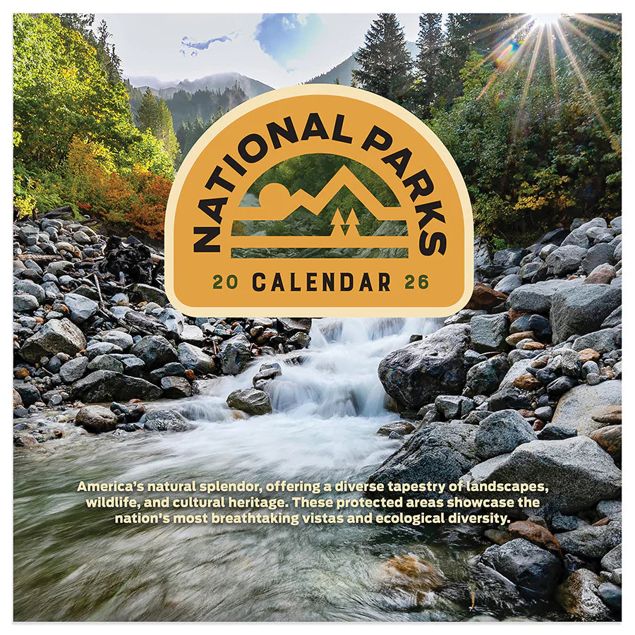2026 National Parks - Mini Wall Calendar