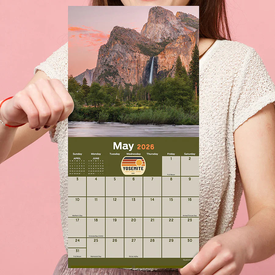 2026 National Parks - Mini Wall Calendar