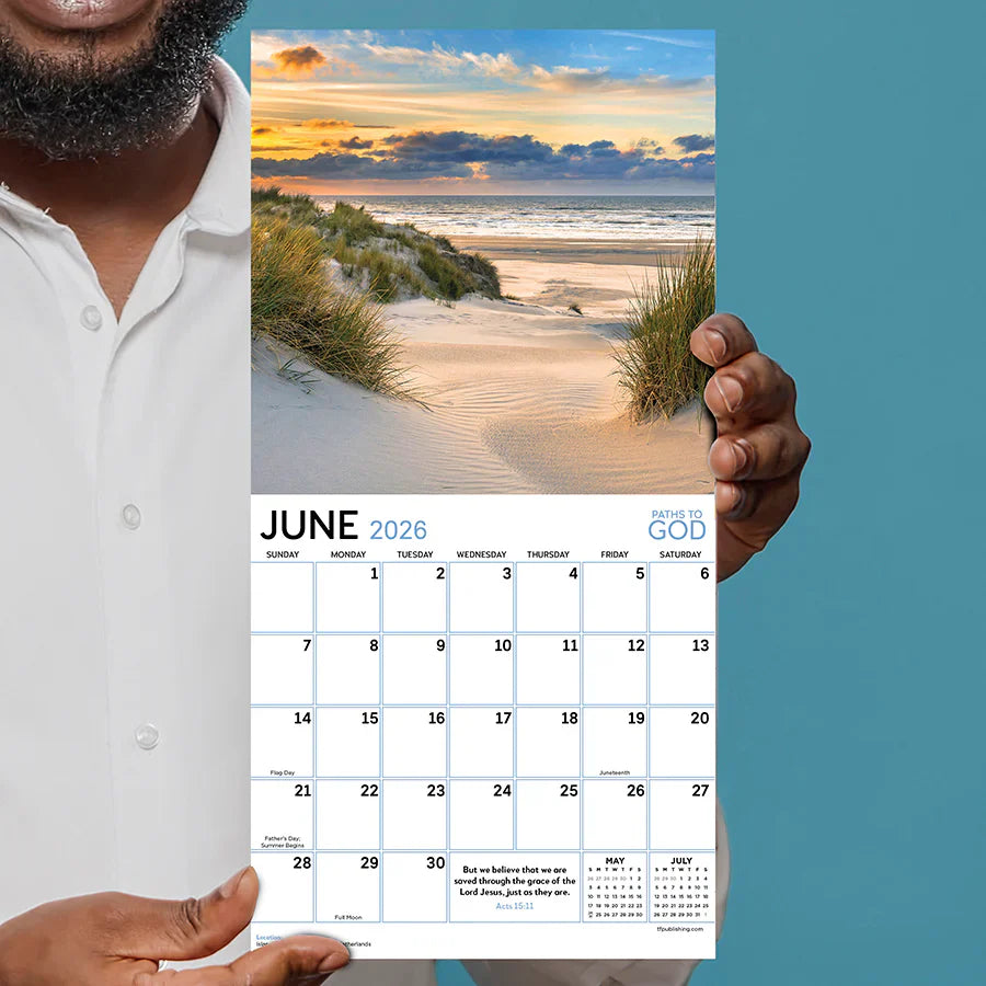 2026 Paths to God - Mini Wall Calendar